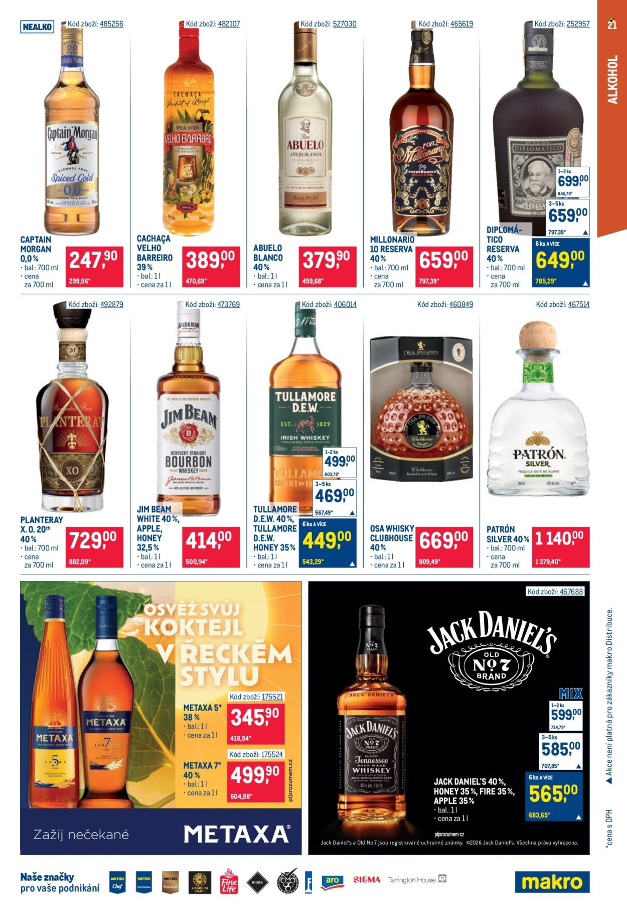 Leták MAKRO - 1.7.2026 - 14.7.2026. Strana 21