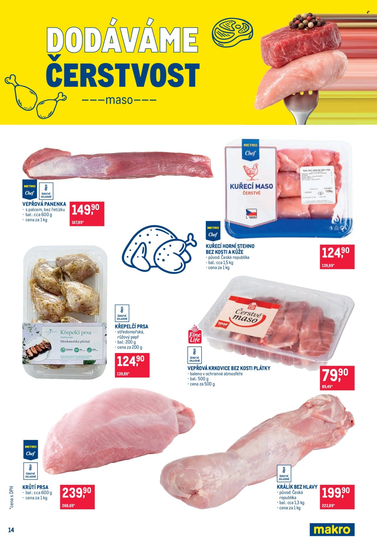 Leták MAKRO - 1.7.2026 - 14.7.2026. Strana 14