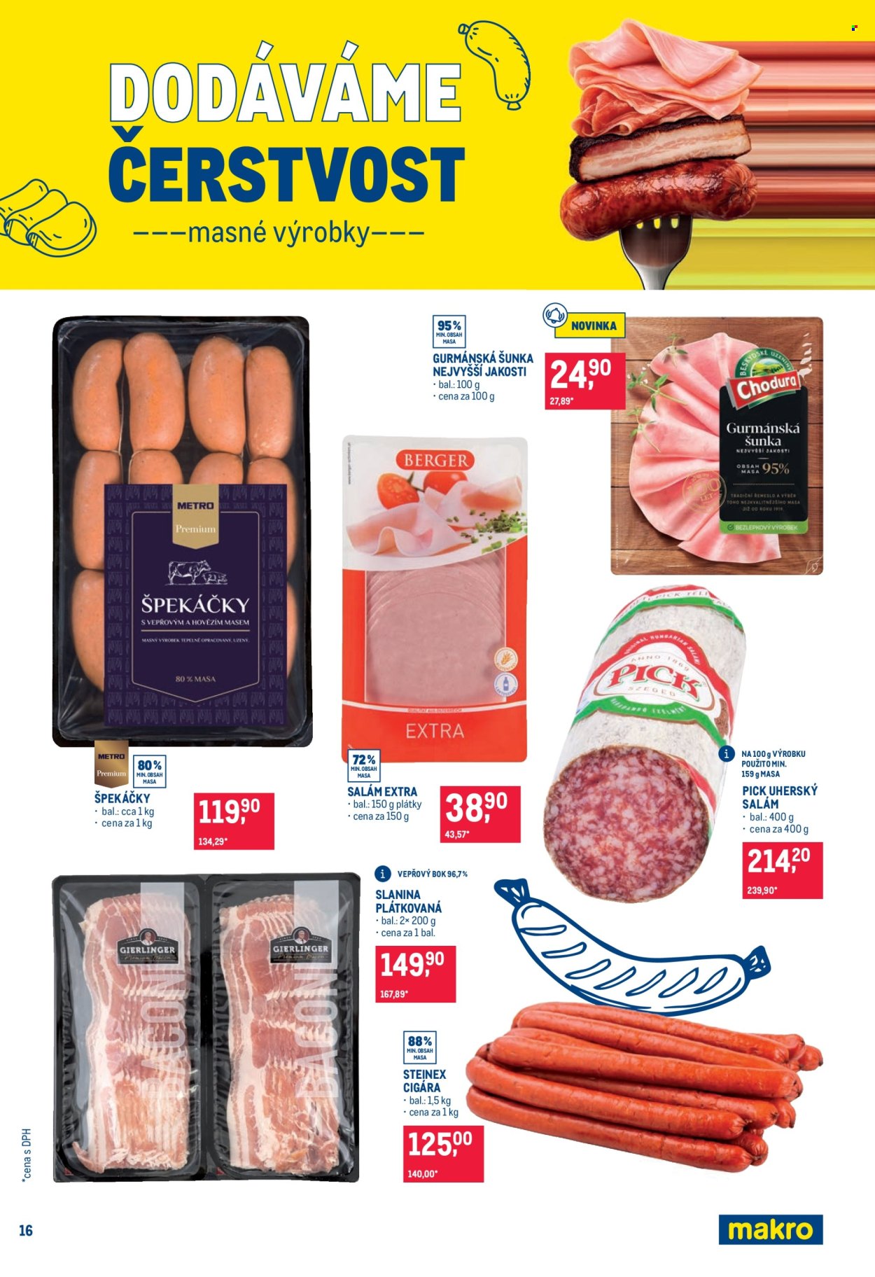 Leták MAKRO - 1.7.2026 - 14.7.2026. Strana 16