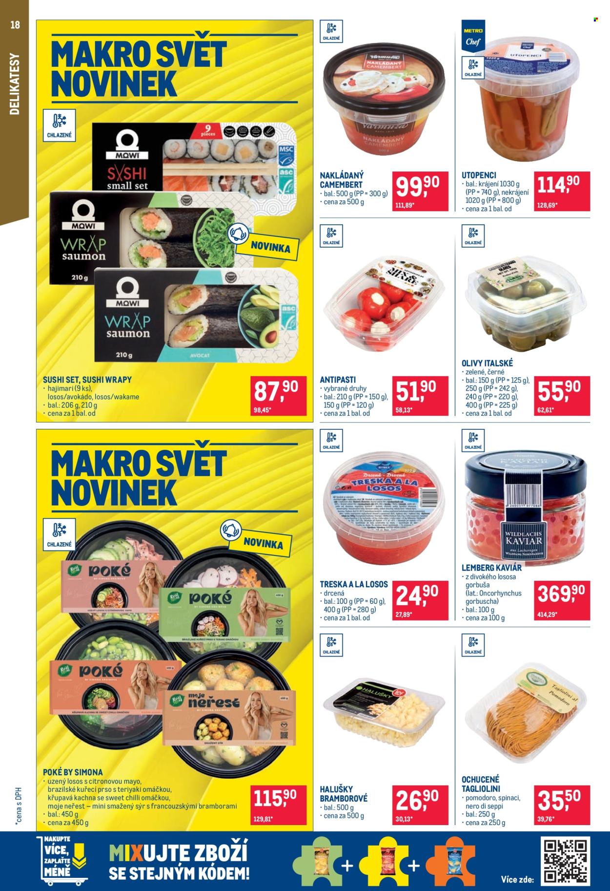 Leták MAKRO - 1.7.2026 - 14.7.2026. Strana 18