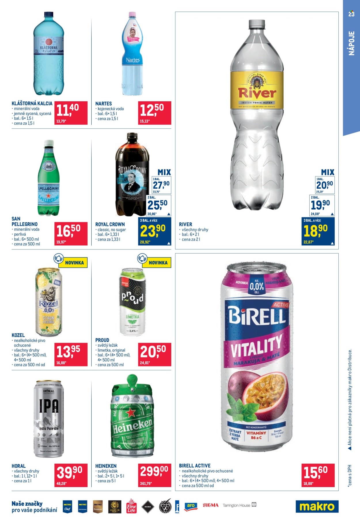 Leták MAKRO - 1.7.2026 - 14.7.2026. Strana 23