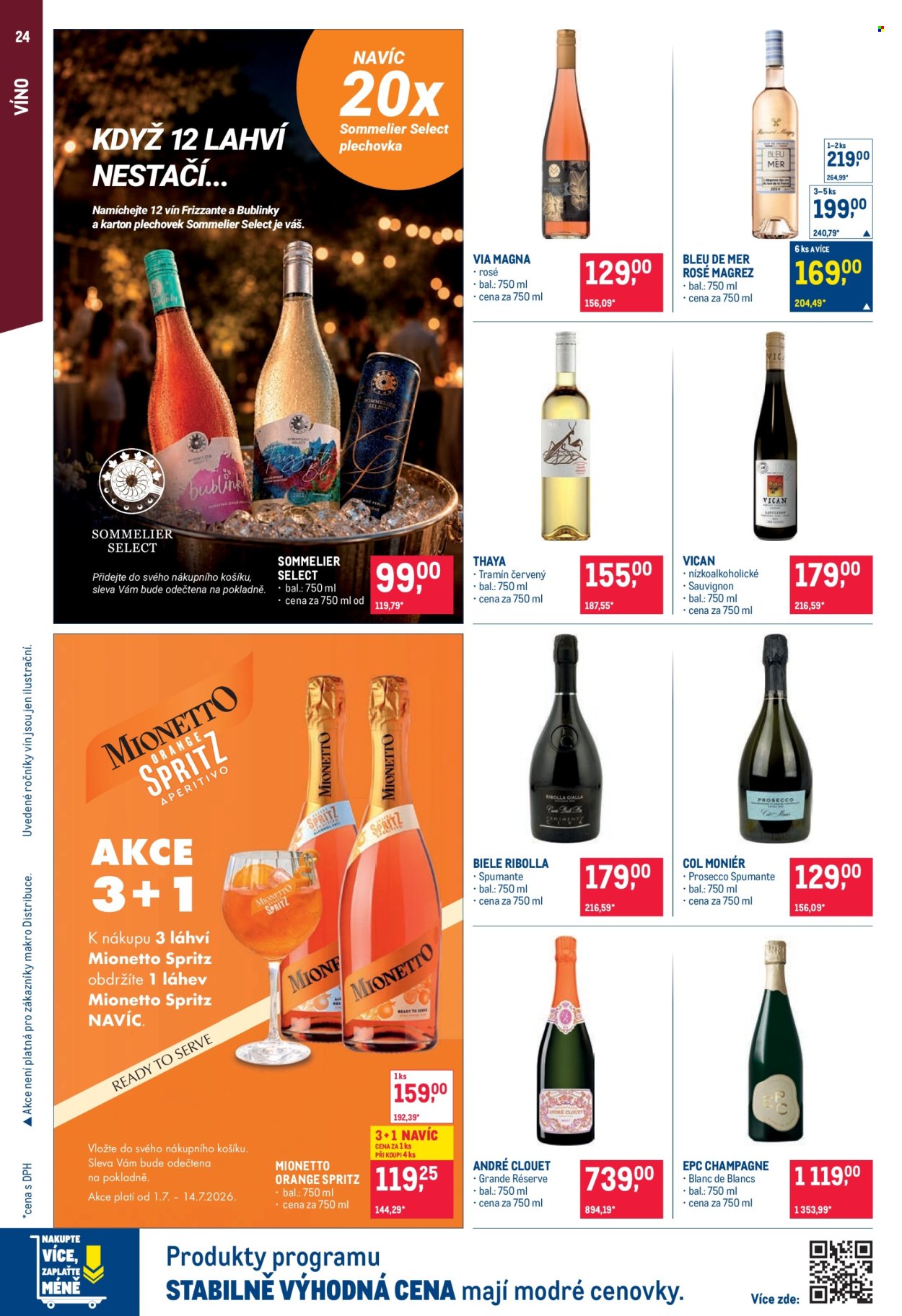 Leták MAKRO - 1.7.2026 - 14.7.2026. Strana 24