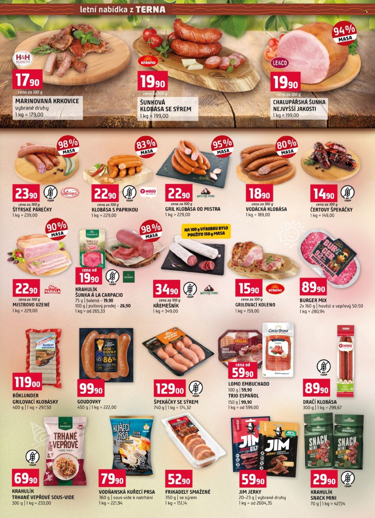 Leták coop TERNO - 1.7.2026 - 7.7.2026. Strana 20