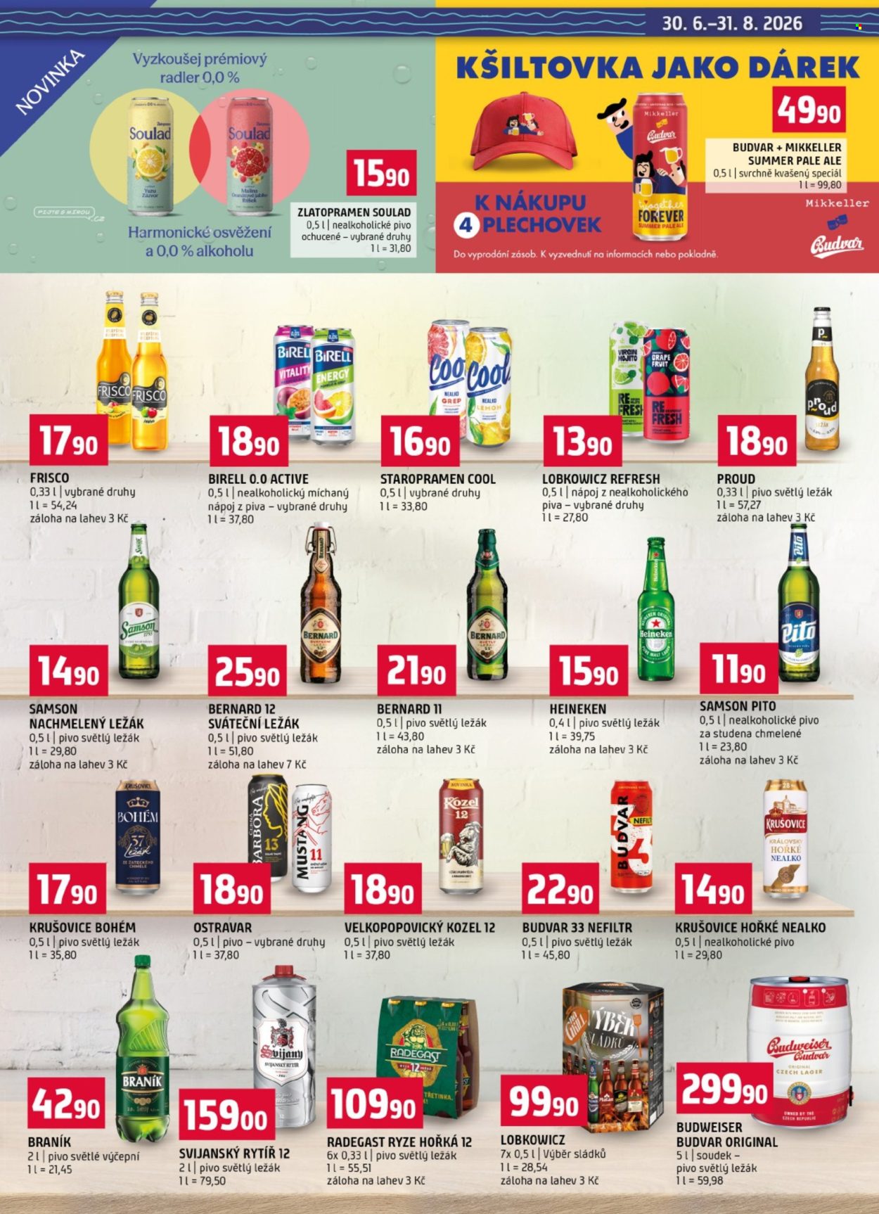 Leták coop TERNO - 1.7.2026 - 7.7.2026. Strana 21