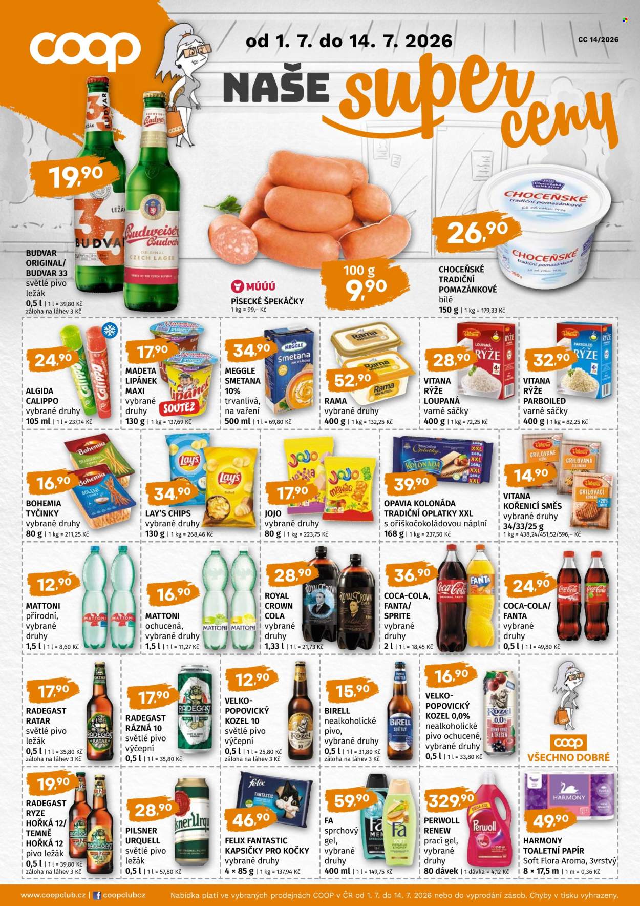 Leták coop TERNO - 1.7.2026 - 14.7.2026. Strana 1