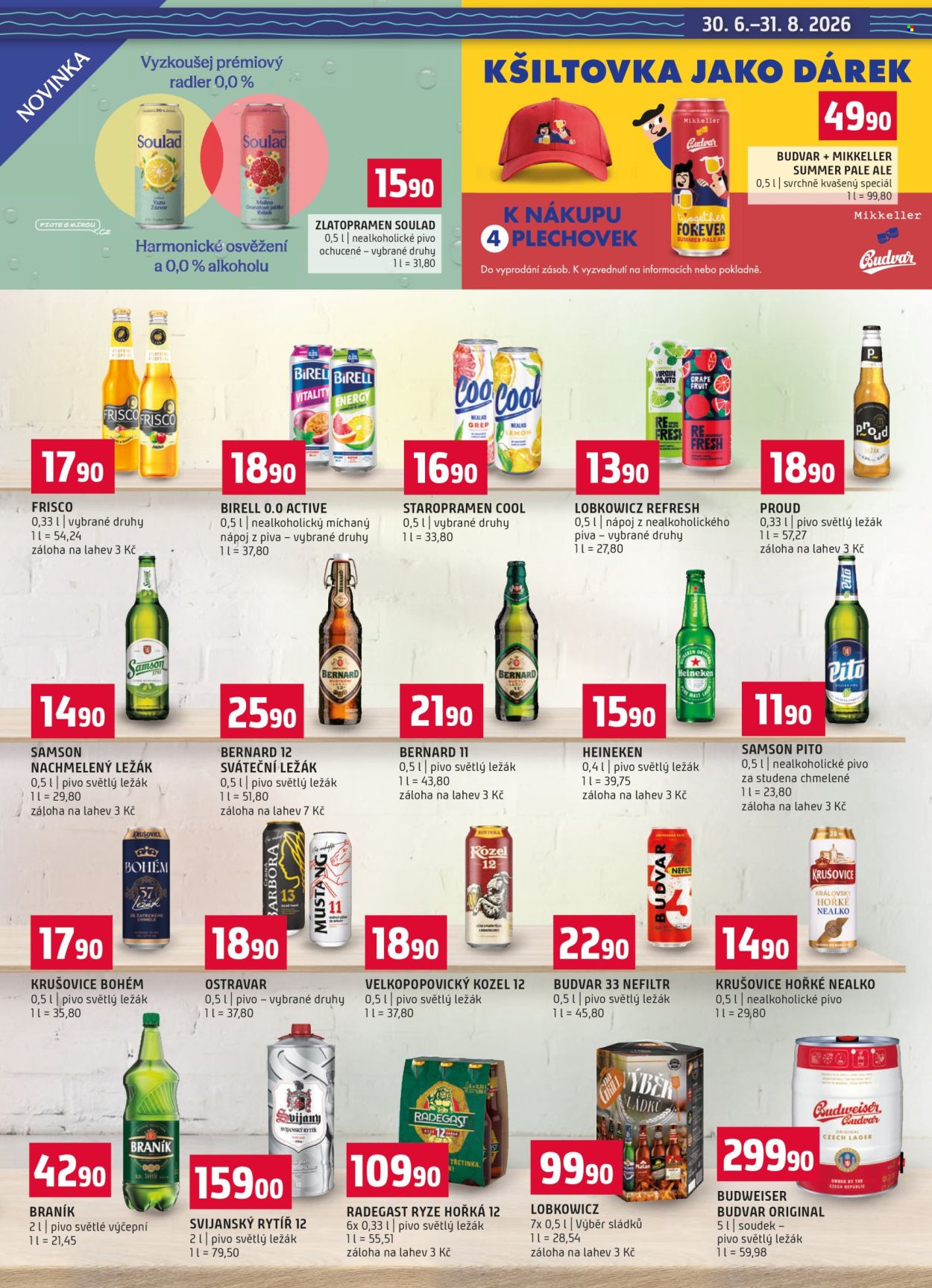 Leták coop TERNO - 30.6.2026 - 31.8.2026. Strana 7
