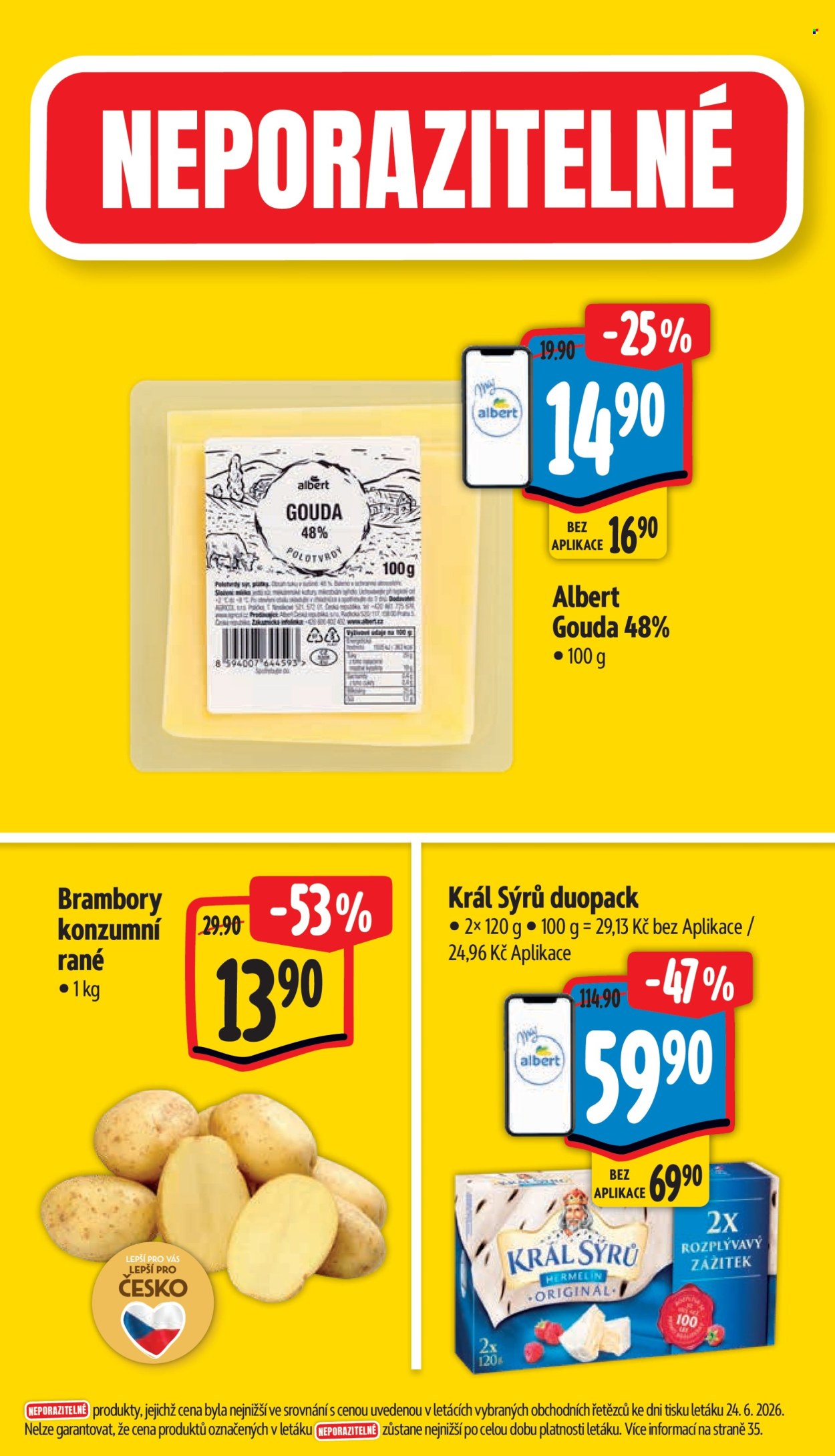 Leták Albert Hypermarket - 1.7.2026 - 7.7.2026. Strana 3