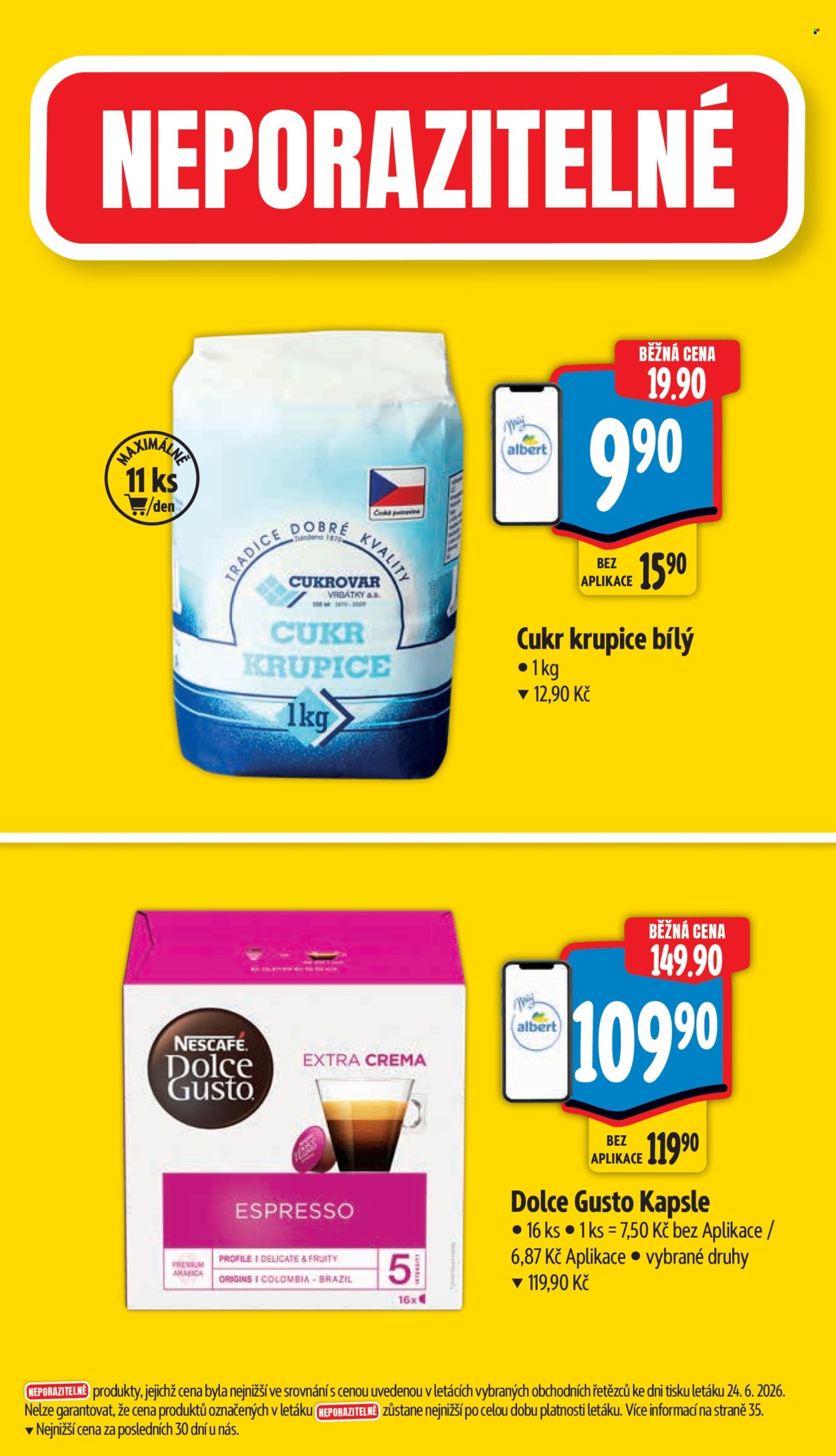Leták Albert Hypermarket - 1.7.2026 - 7.7.2026. Strana 4