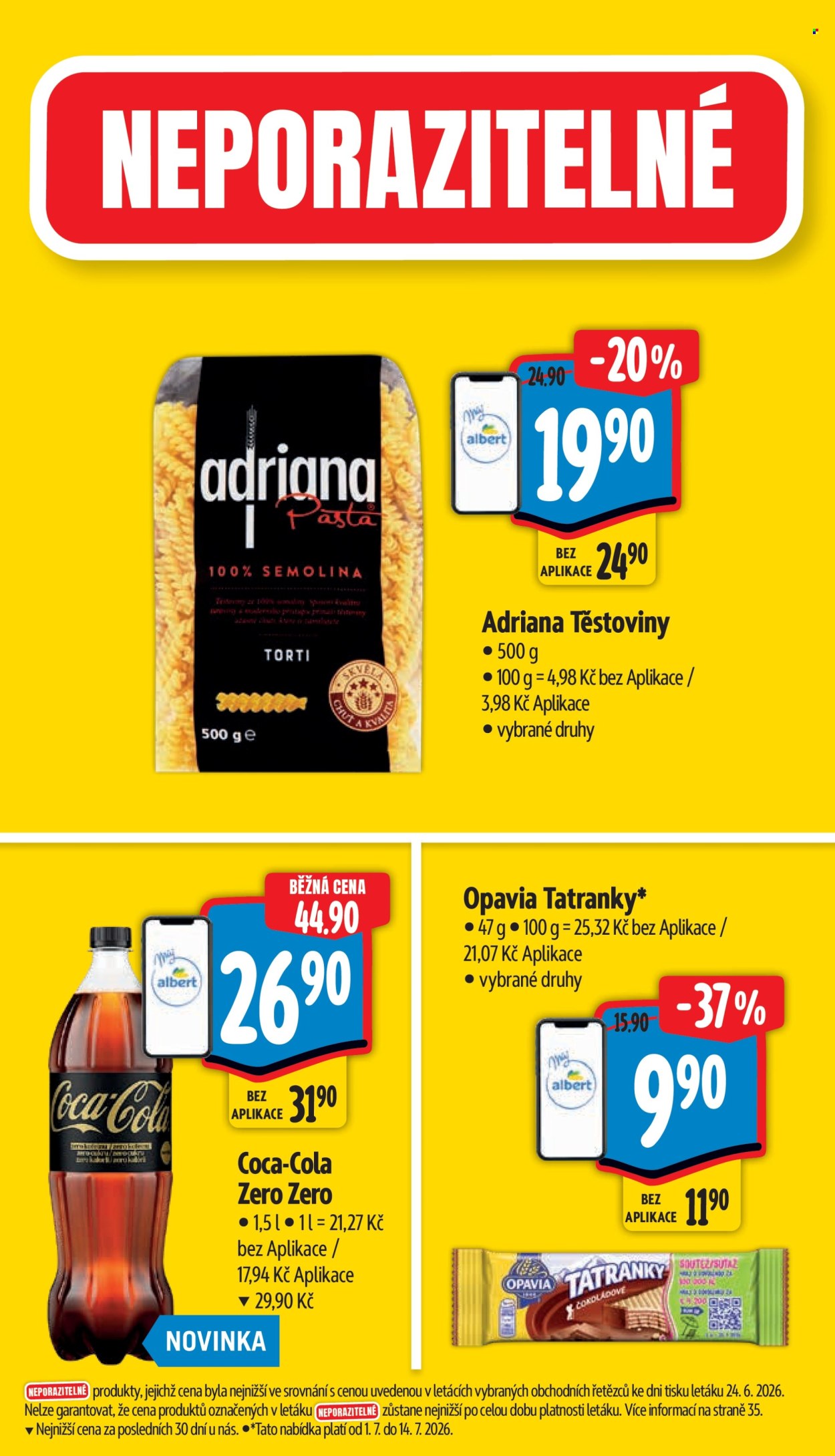 Leták Albert Hypermarket - 1.7.2026 - 7.7.2026. Strana 5