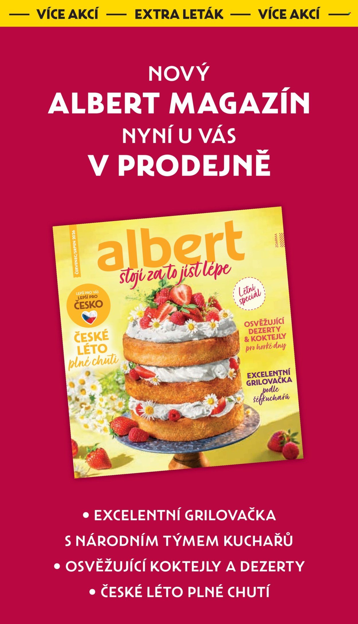 Leták Albert Hypermarket - 1.7.2026 - 7.7.2026. Strana 13