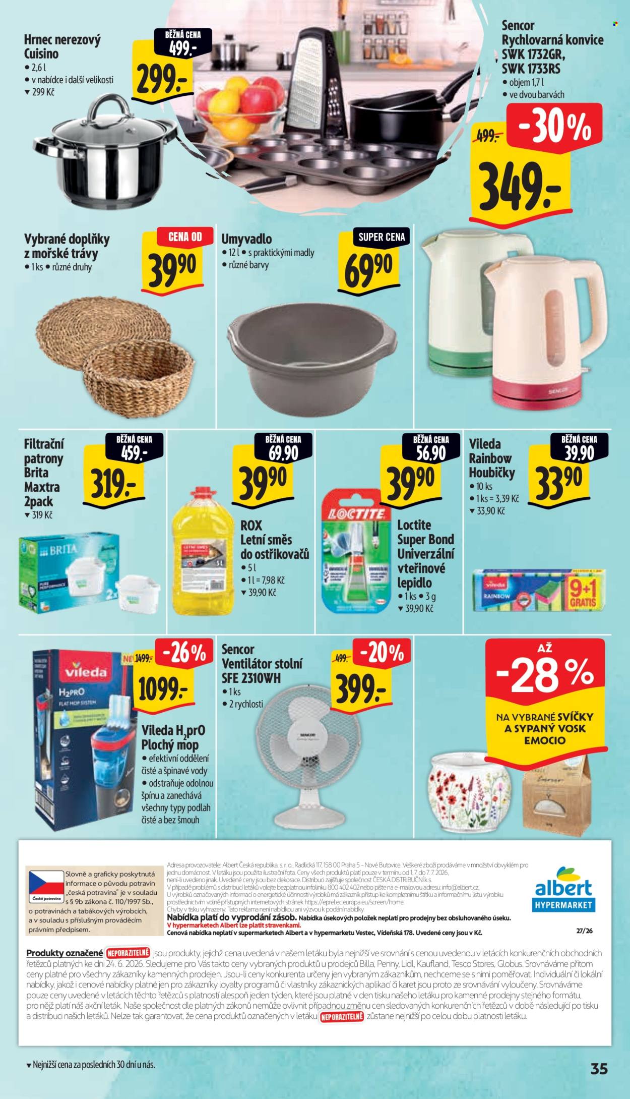 Leták Albert Hypermarket - 1.7.2026 - 7.7.2026. Strana 45