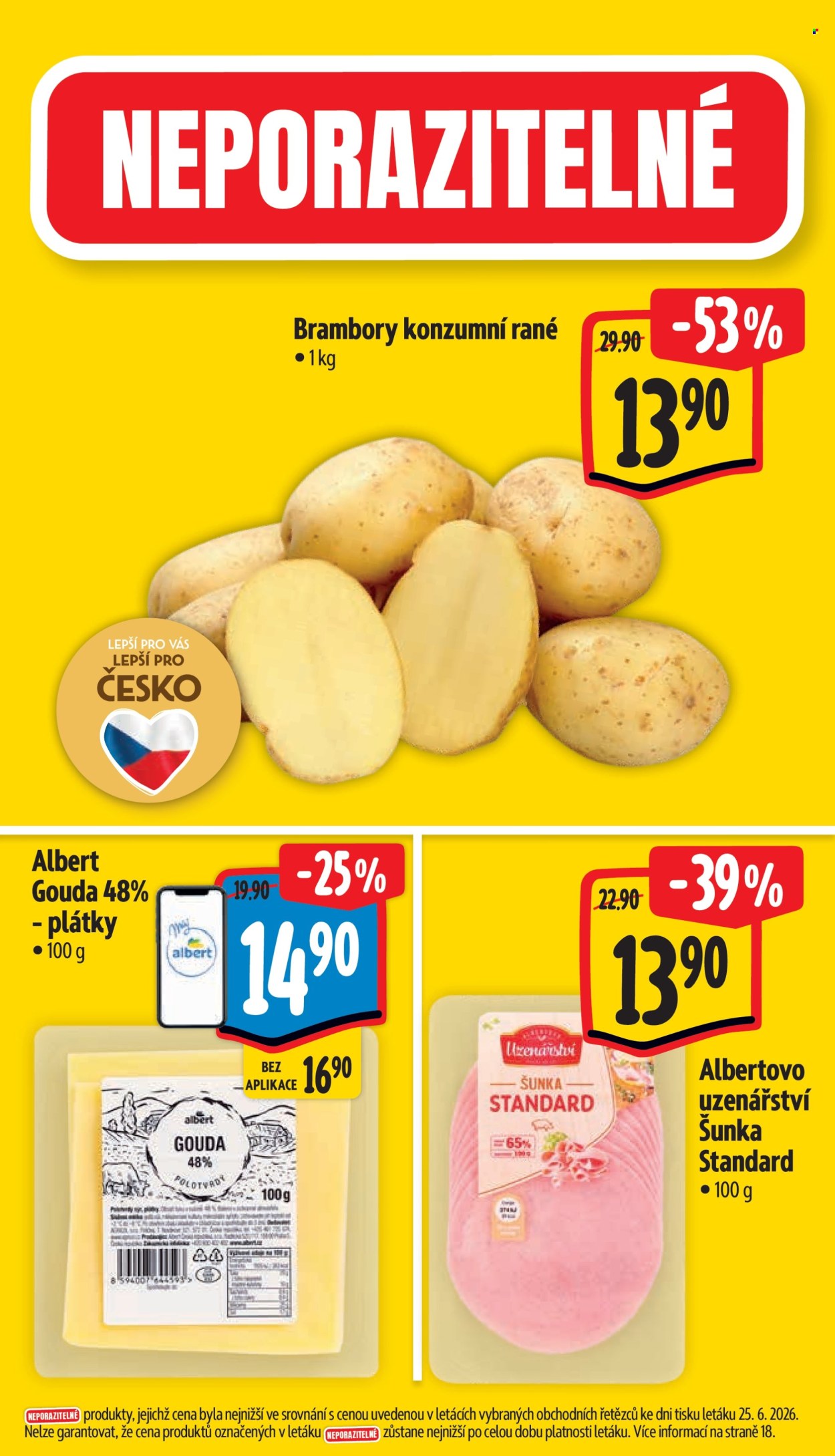 Leták Albert Supermarket - 1.7.2026 - 7.7.2026. Strana 3