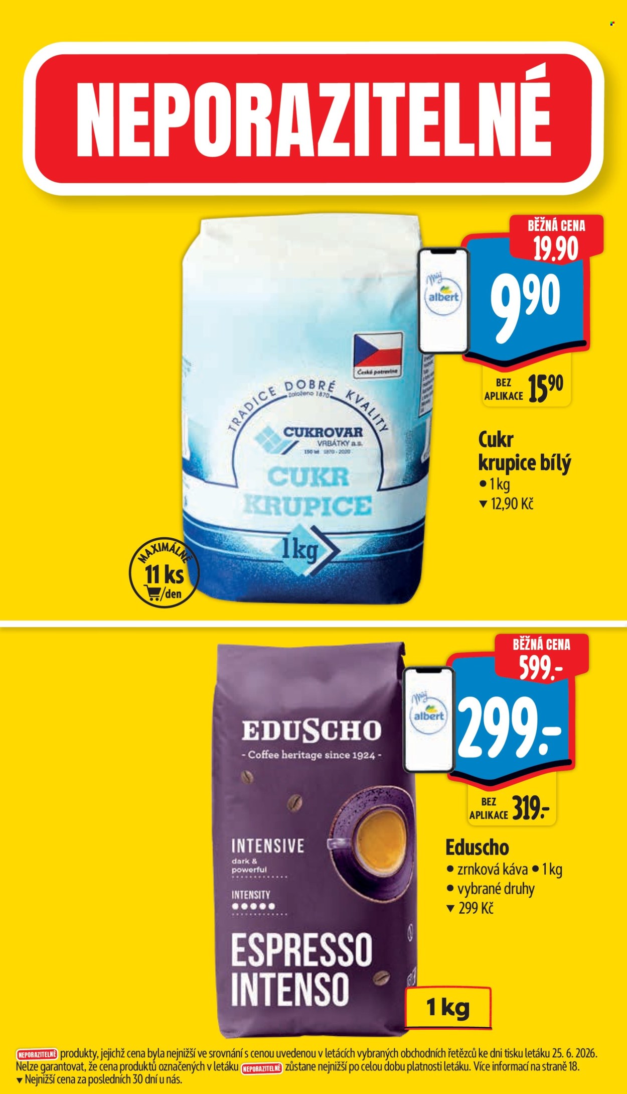 Leták Albert Supermarket - 1.7.2026 - 7.7.2026. Strana 4