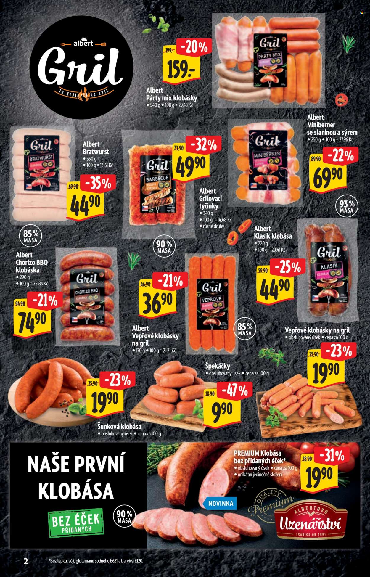 Leták Albert Supermarket - 1.7.2026 - 14.7.2026. Strana 2