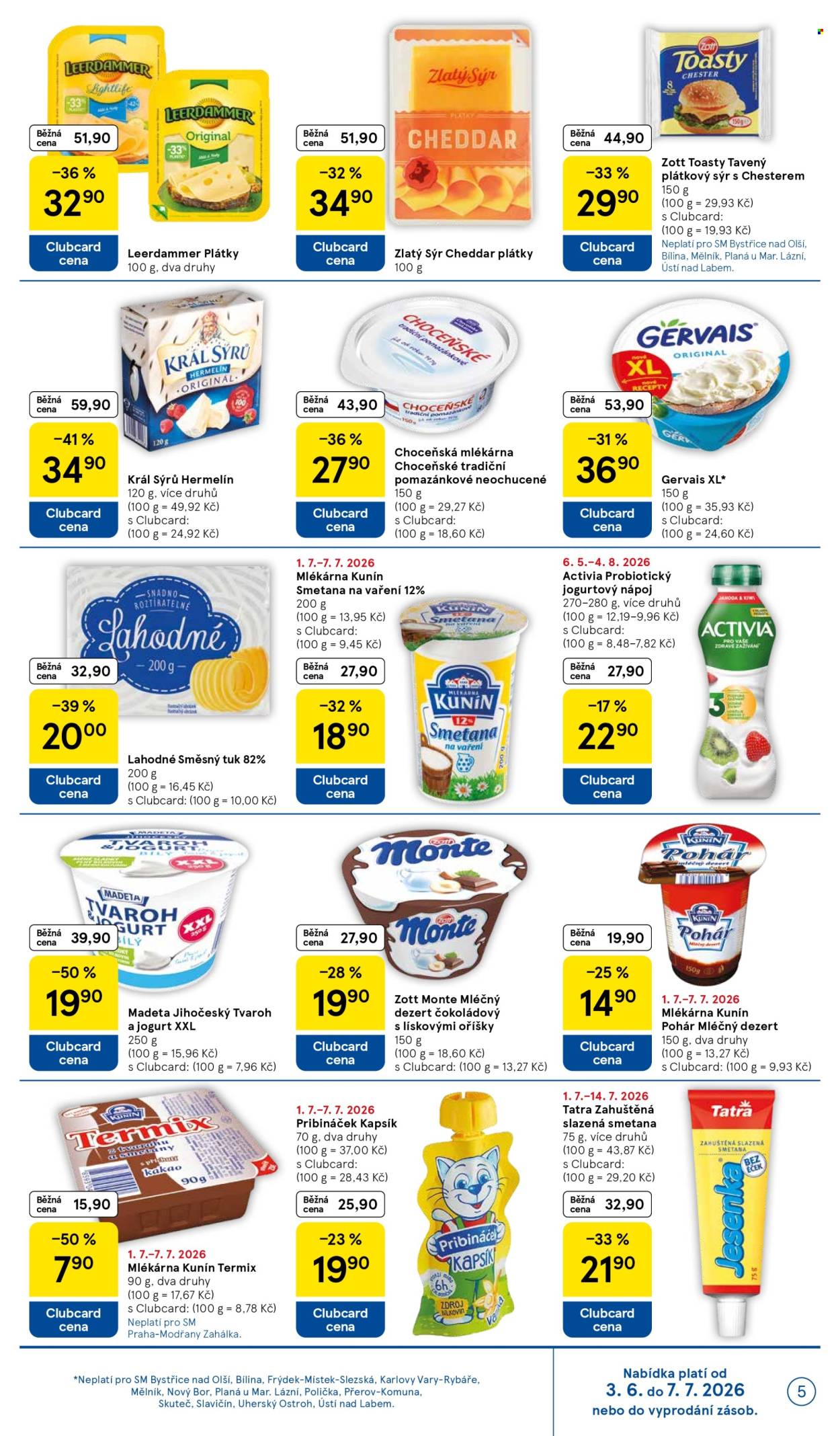 Leták TESCO supermarket - 1.7.2026 - 7.7.2026. Strana 5