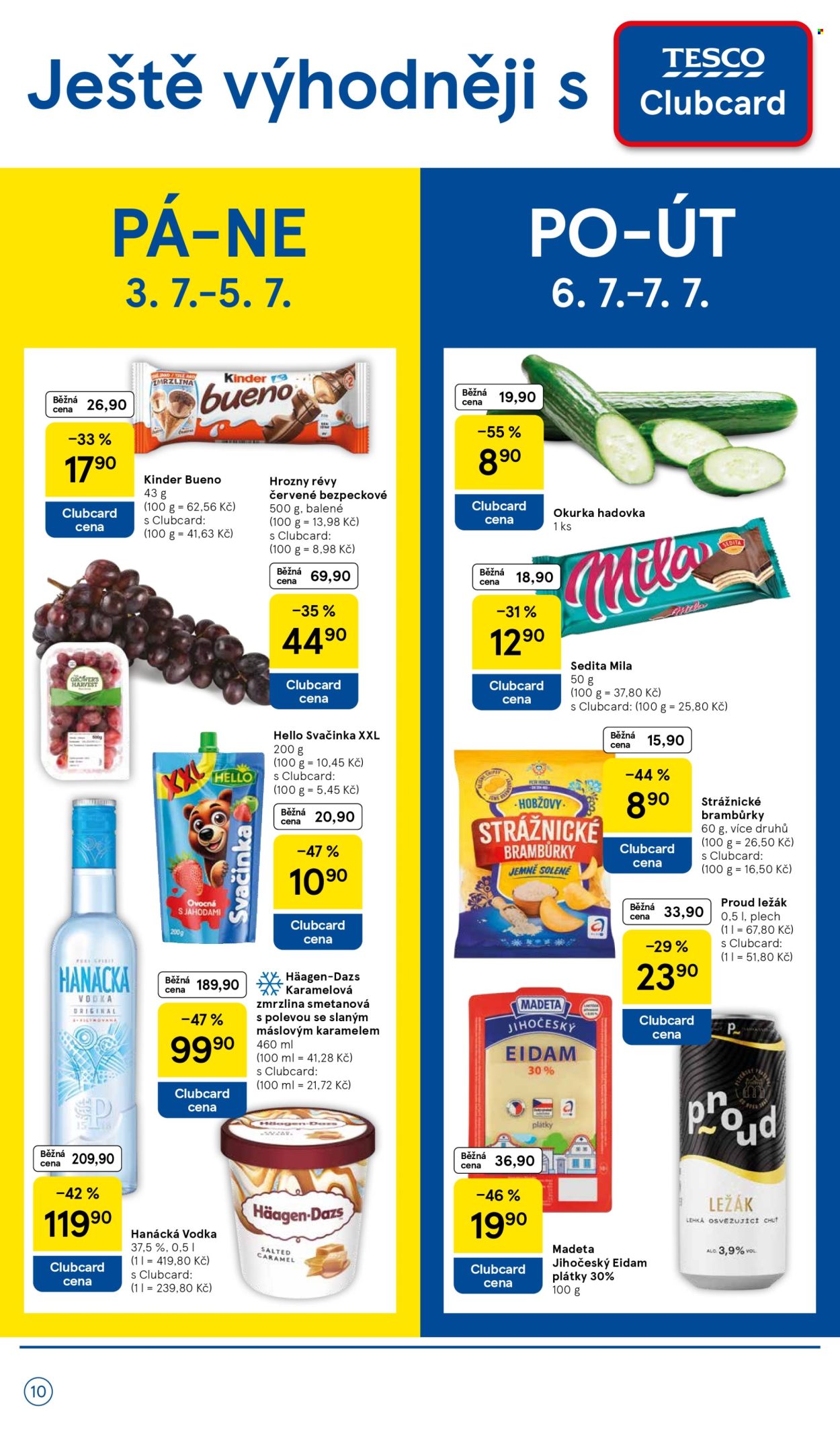 Leták TESCO supermarket - 1.7.2026 - 7.7.2026. Strana 10