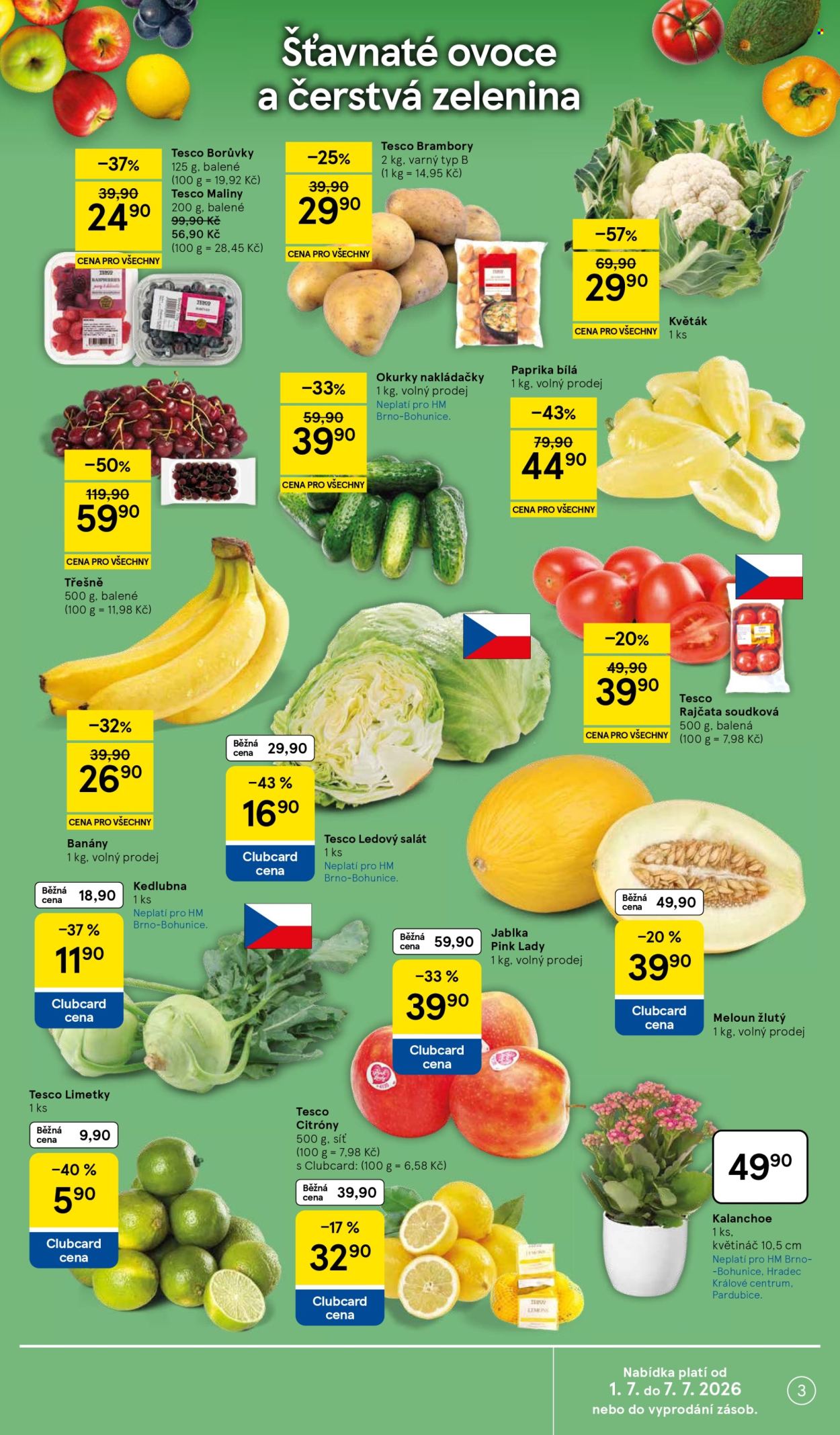 Leták TESCO - 1.7.2026 - 7.7.2026. Strana 3