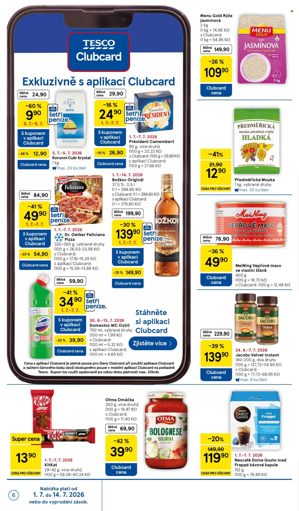Leták TESCO - 1.7.2026 - 7.7.2026. Strana 6