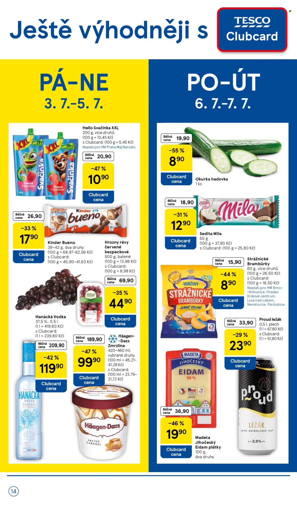 Leták TESCO - 1.7.2026 - 7.7.2026. Strana 14