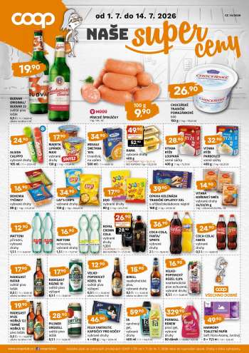 Leták coop TIP - 1.7.2026 - 14.7.2026.