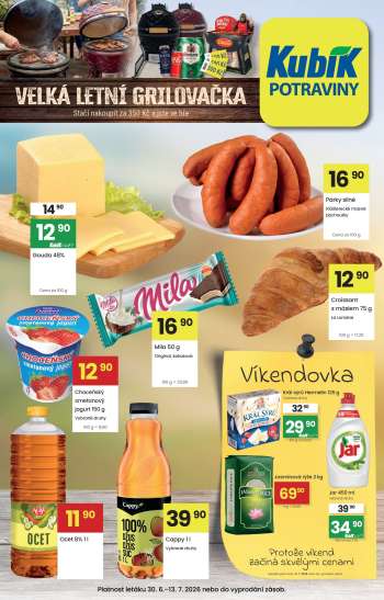 Leták Kubík - 30.6.2026 - 13.7.2026.