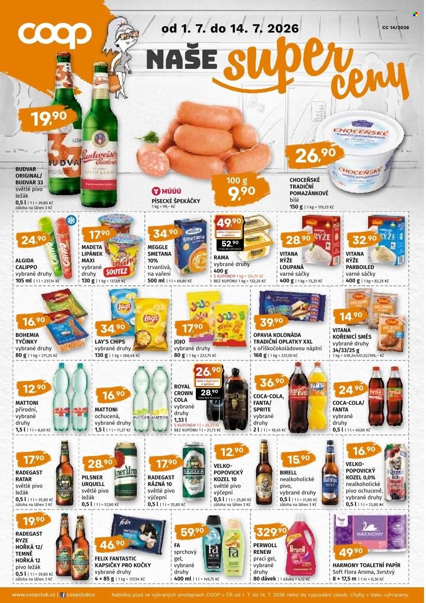 Leták coop JEDNOTA - 1.7.2026 - 14.7.2026. Strana 4