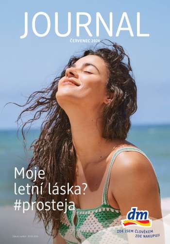Leták dm drogerie - 30.6.2026 - 27.7.2026.
