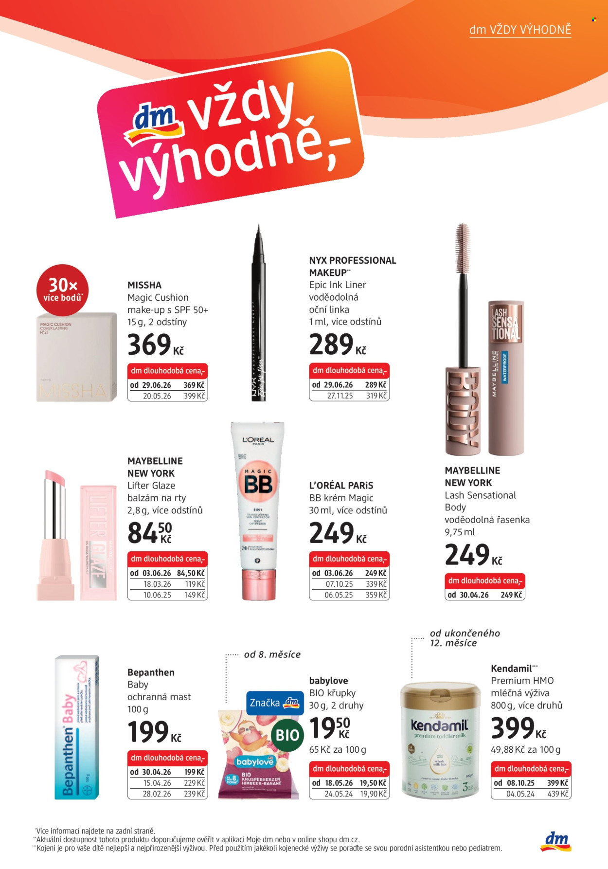Leták dm drogerie - 30.6.2026 - 27.7.2026. Strana 15