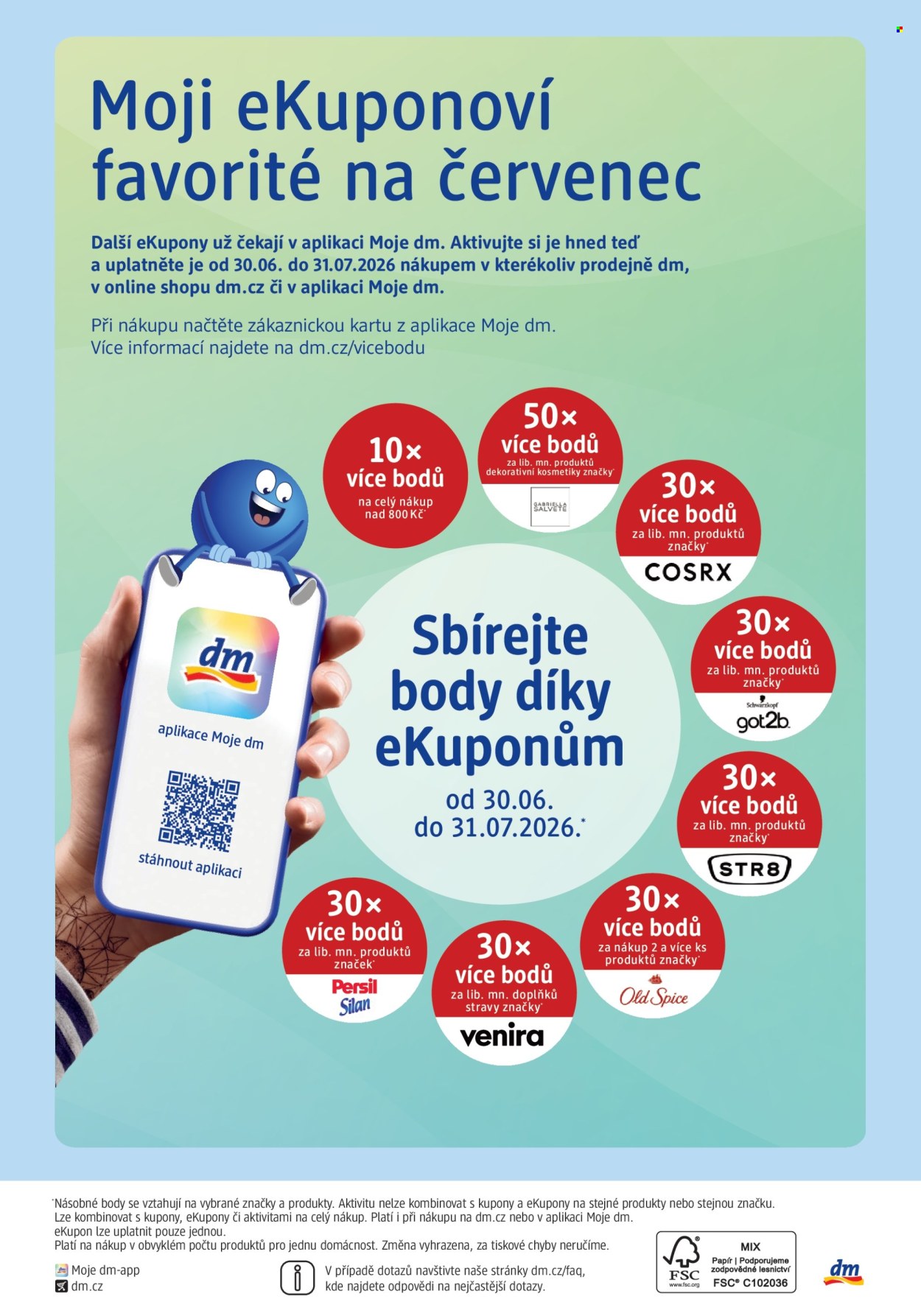 Leták dm drogerie - 30.6.2026 - 27.7.2026. Strana 24