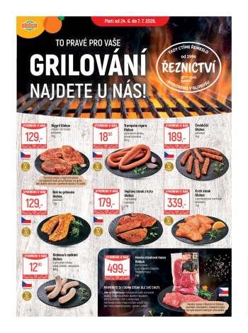 Leták Globus - 24.6.2026 - 7.7.2026.