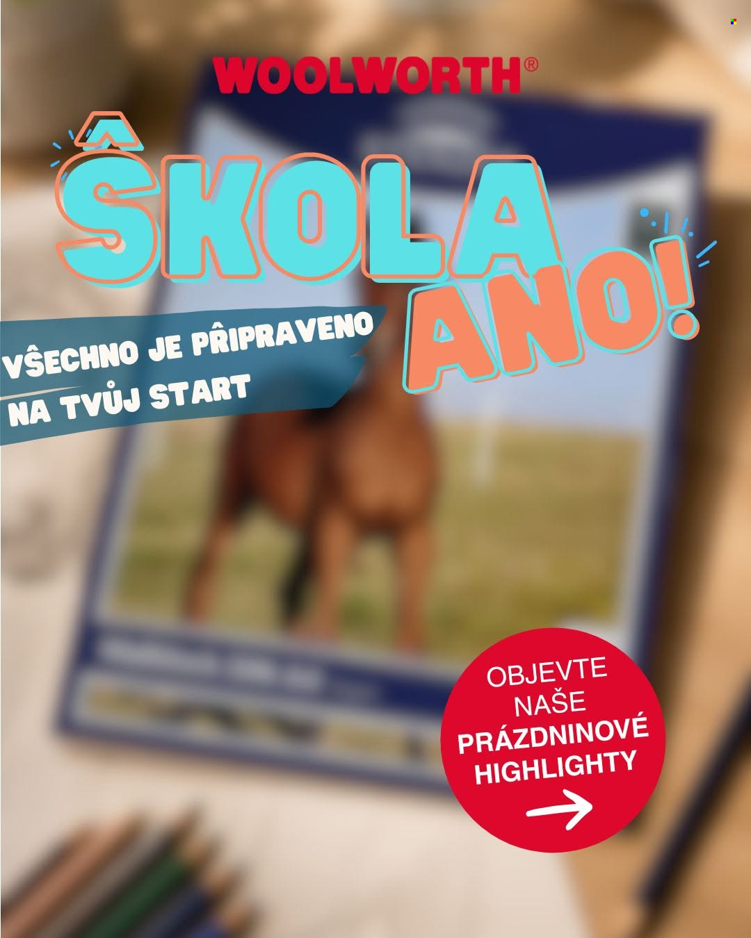 Leták Woolworth. Strana 1