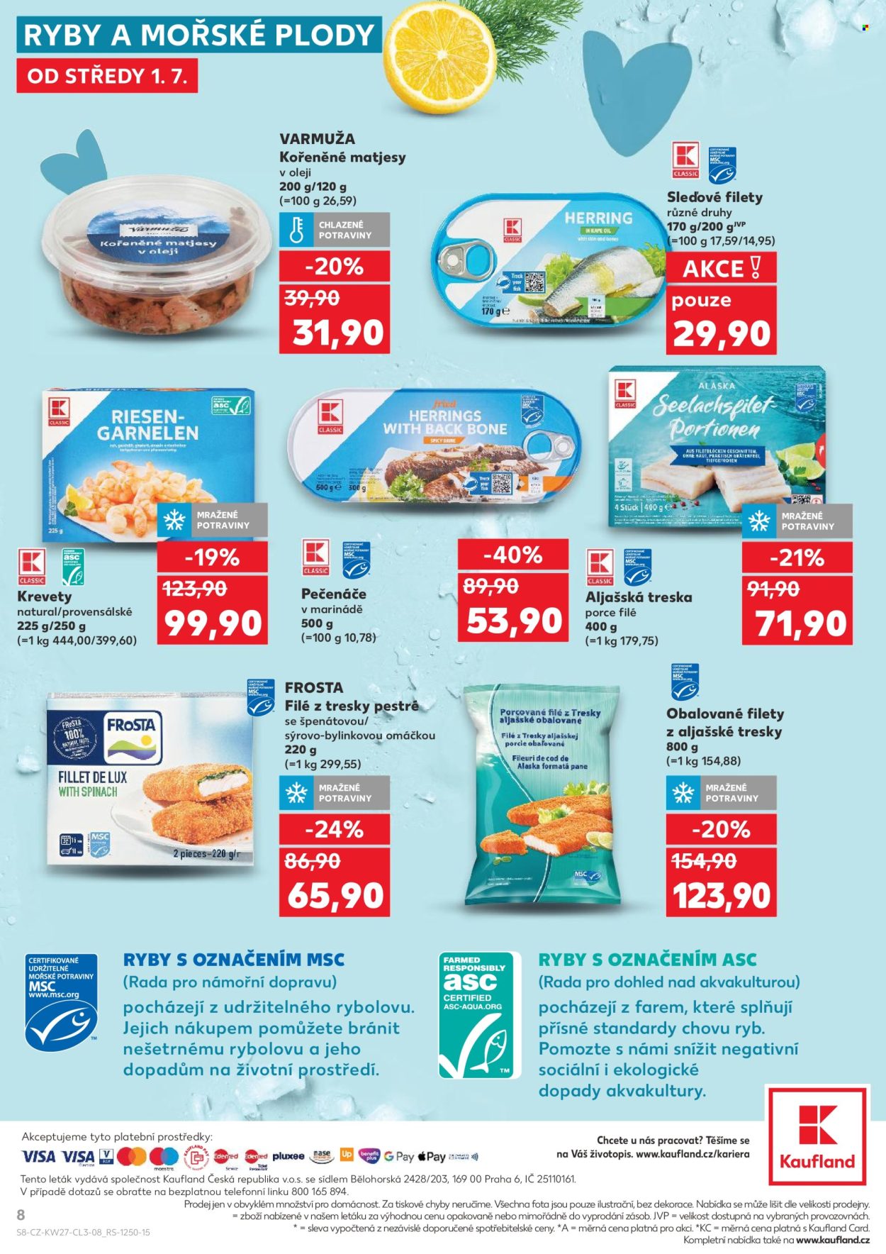 Leták Kaufland - 1.7.2026 - 4.8.2026. Strana 8