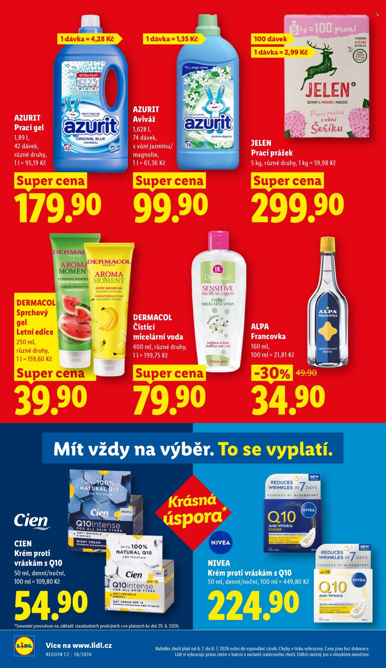 Leták Lidl - 6.7.2026 - 8.7.2026. Strana 20