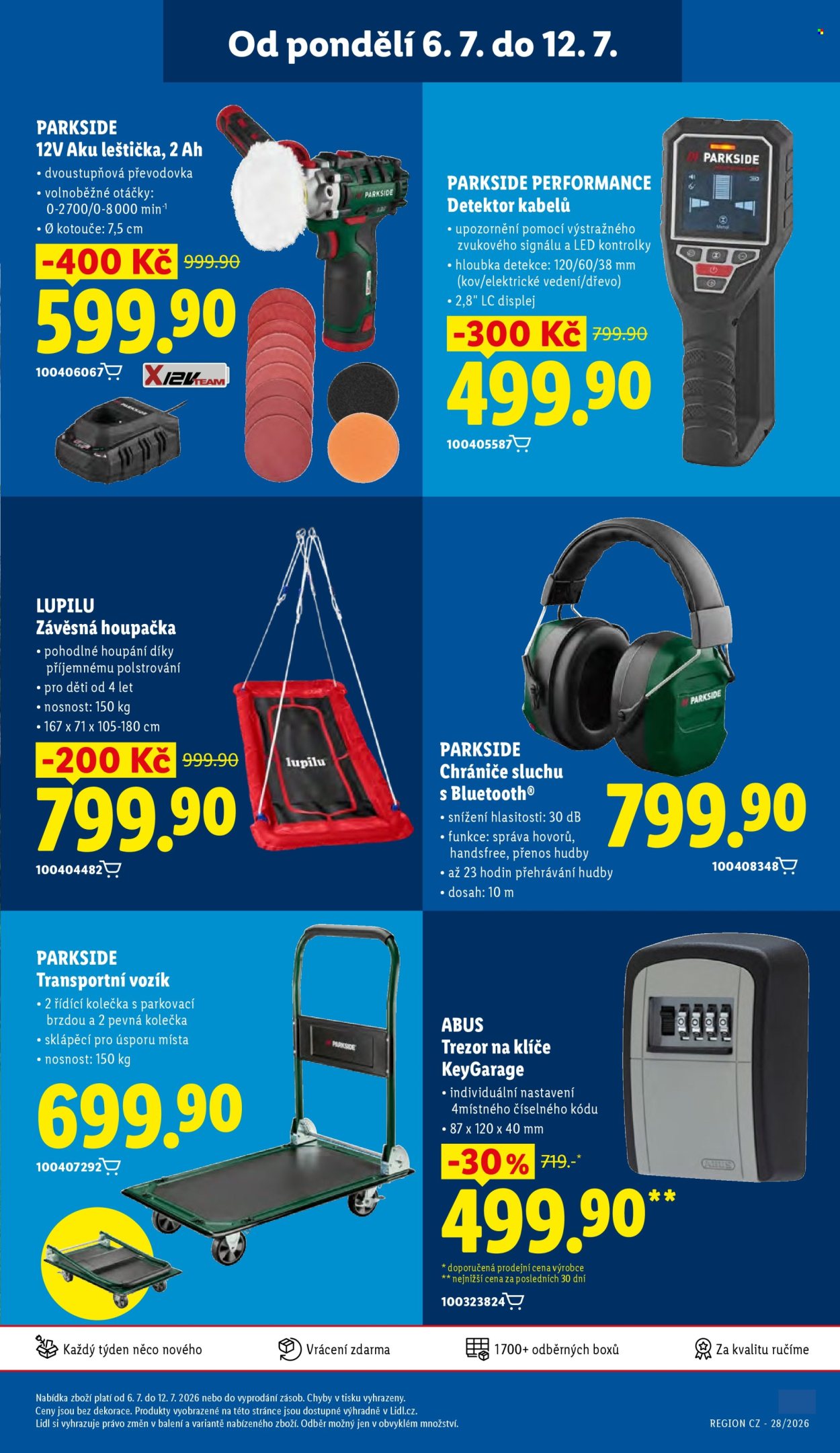 Leták Lidl - 6.7.2026 - 8.7.2026. Strana 43