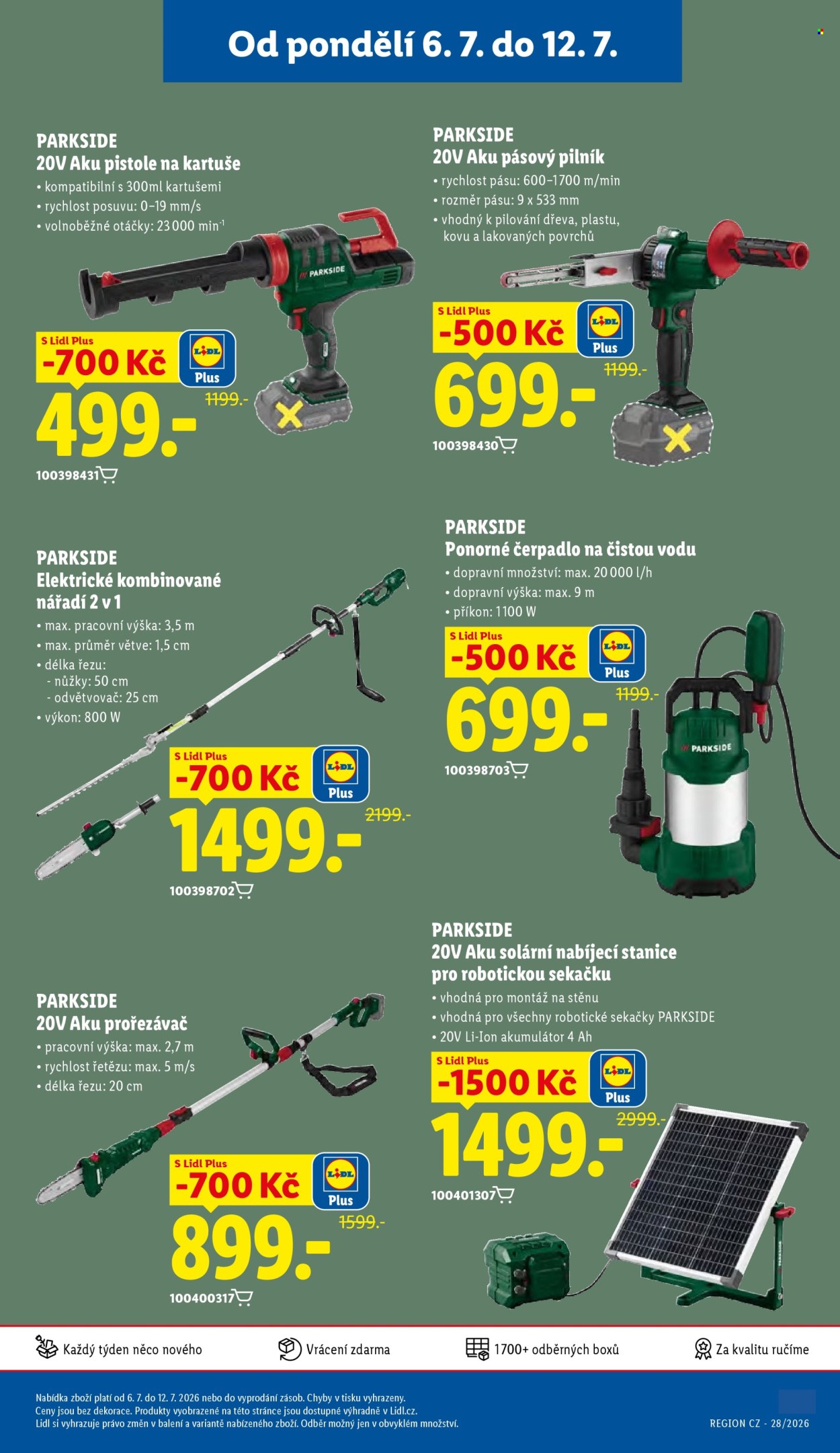 Leták Lidl - 6.7.2026 - 8.7.2026. Strana 45