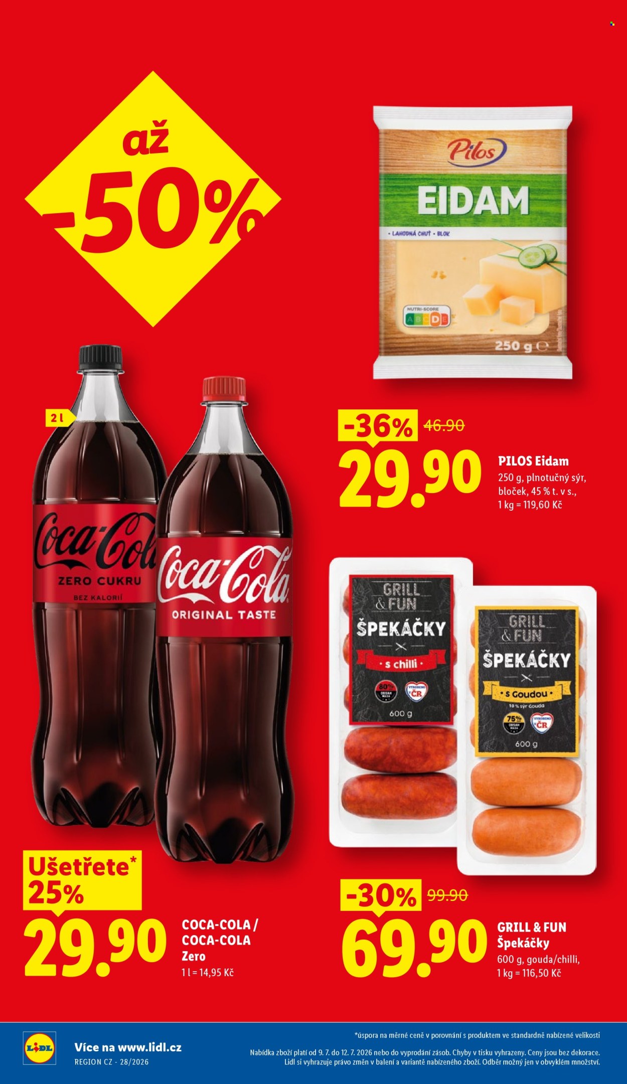 Leták Lidl - 9.7.2026 - 12.7.2026. Strana 2