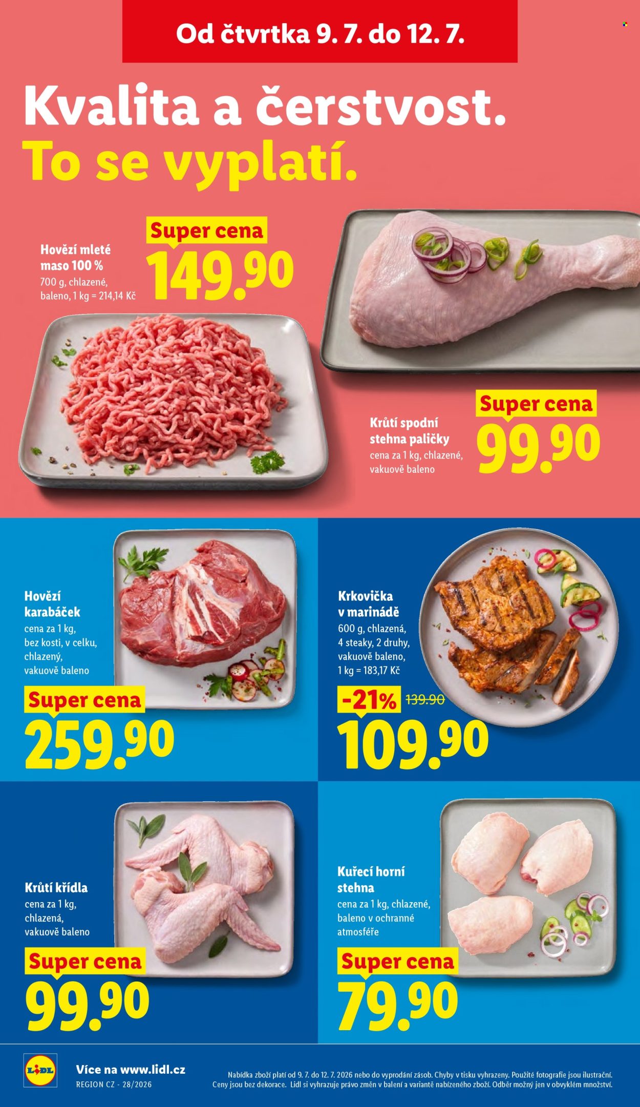 Leták Lidl - 9.7.2026 - 12.7.2026. Strana 14