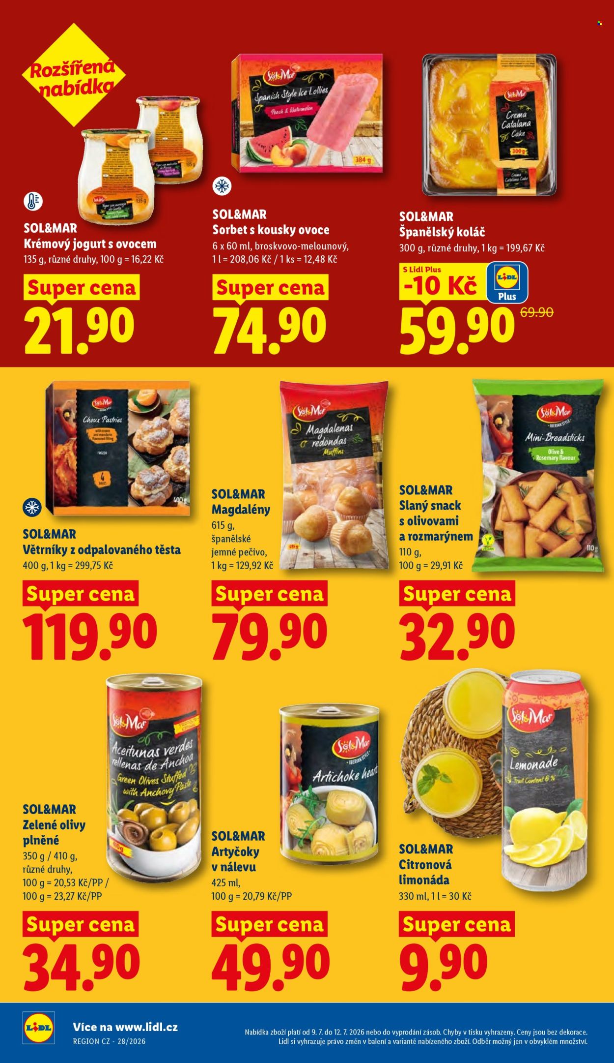 Leták Lidl - 9.7.2026 - 12.7.2026. Strana 20