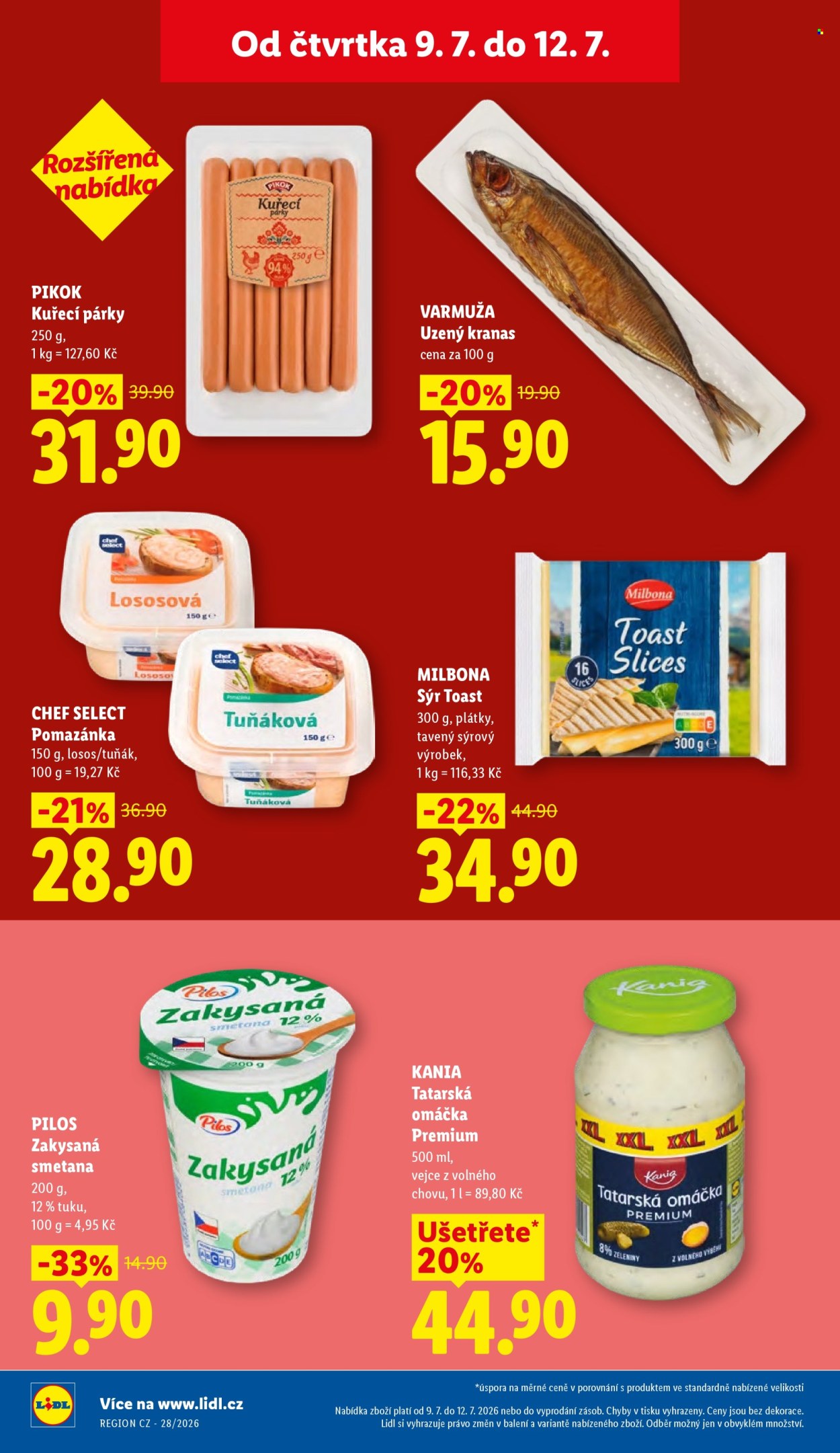 Leták Lidl - 9.7.2026 - 12.7.2026. Strana 25