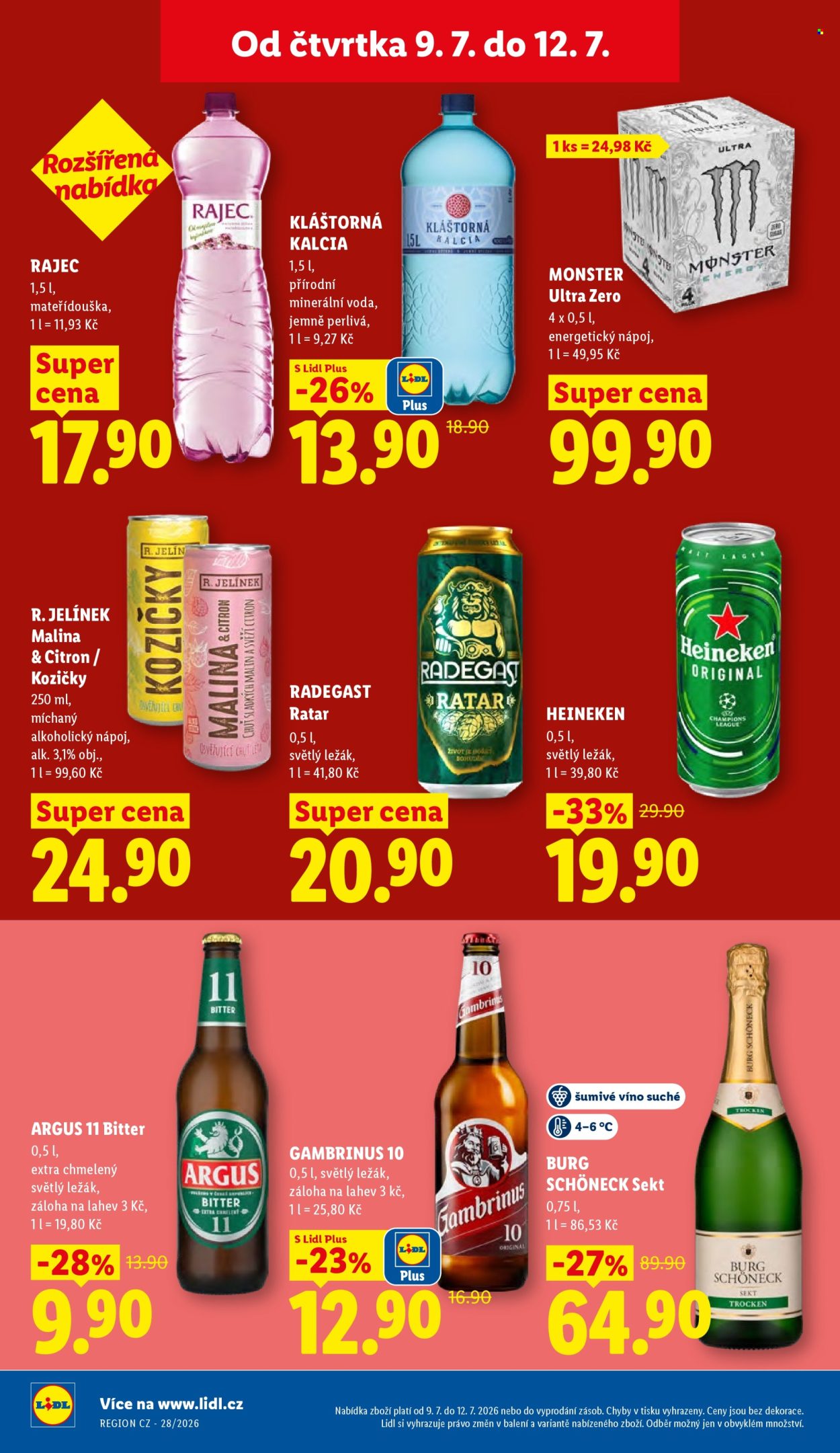Leták Lidl - 9.7.2026 - 12.7.2026. Strana 30
