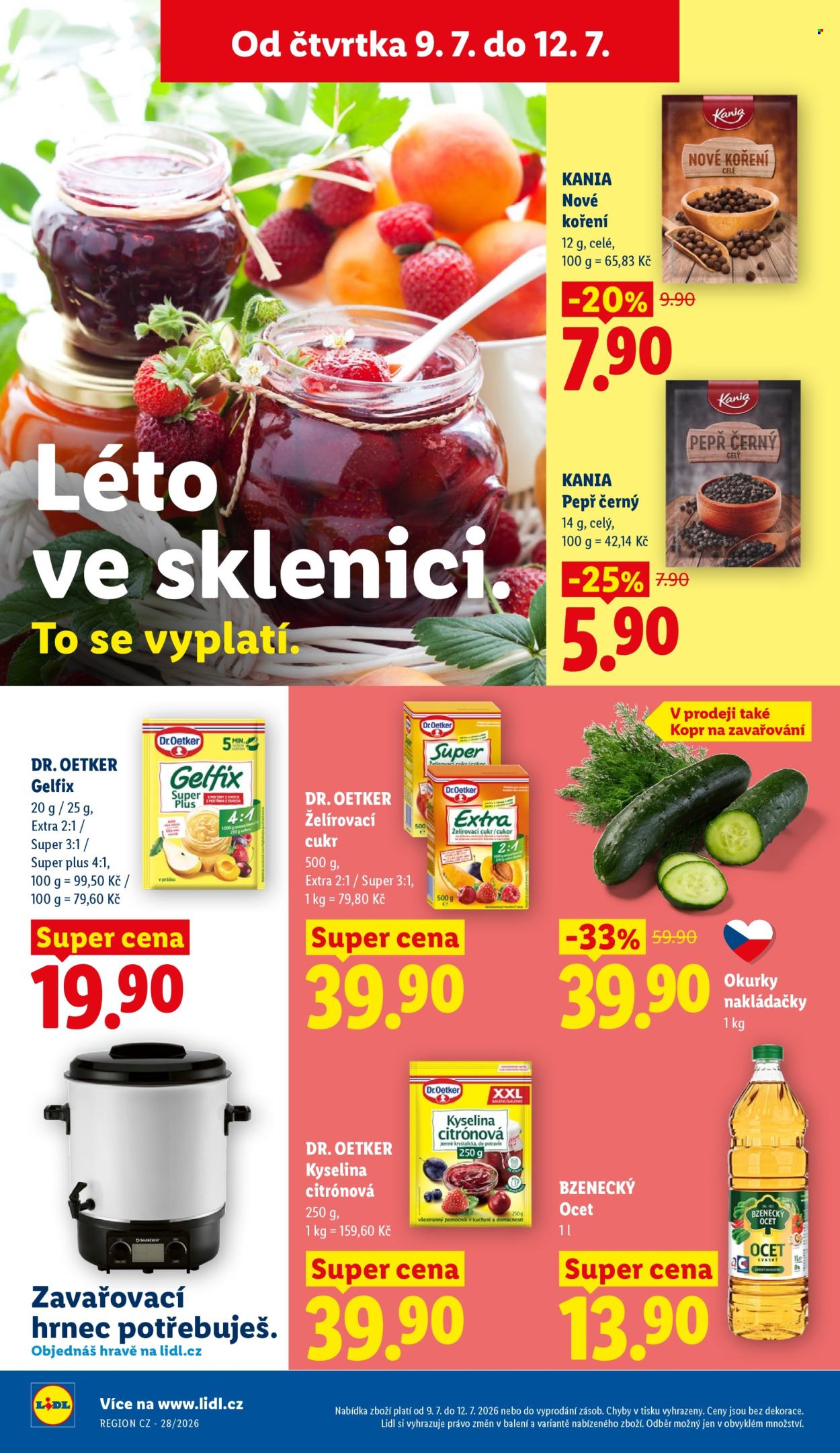 Leták Lidl - 9.7.2026 - 12.7.2026. Strana 31