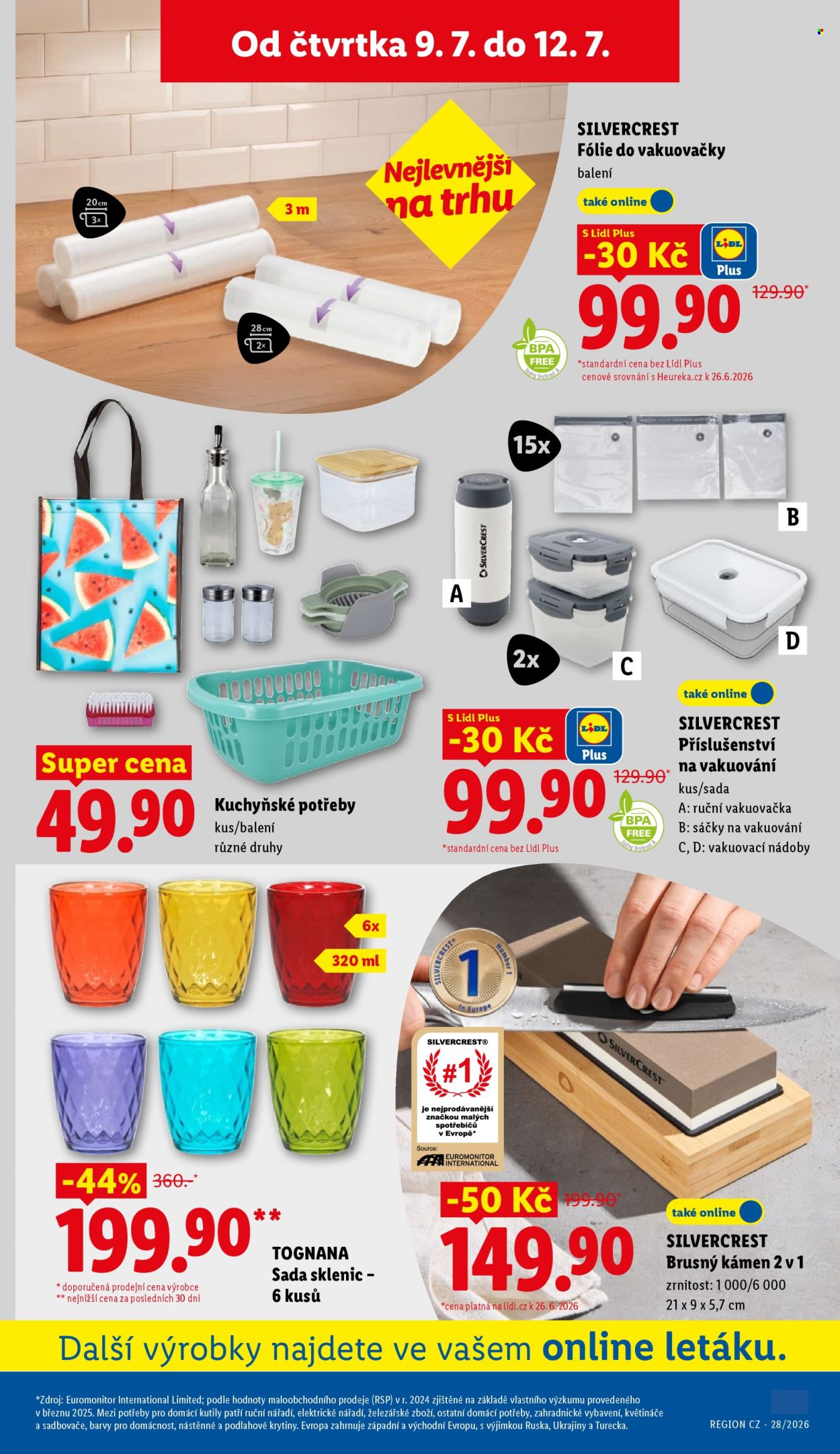 Leták Lidl - 9.7.2026 - 12.7.2026. Strana 39