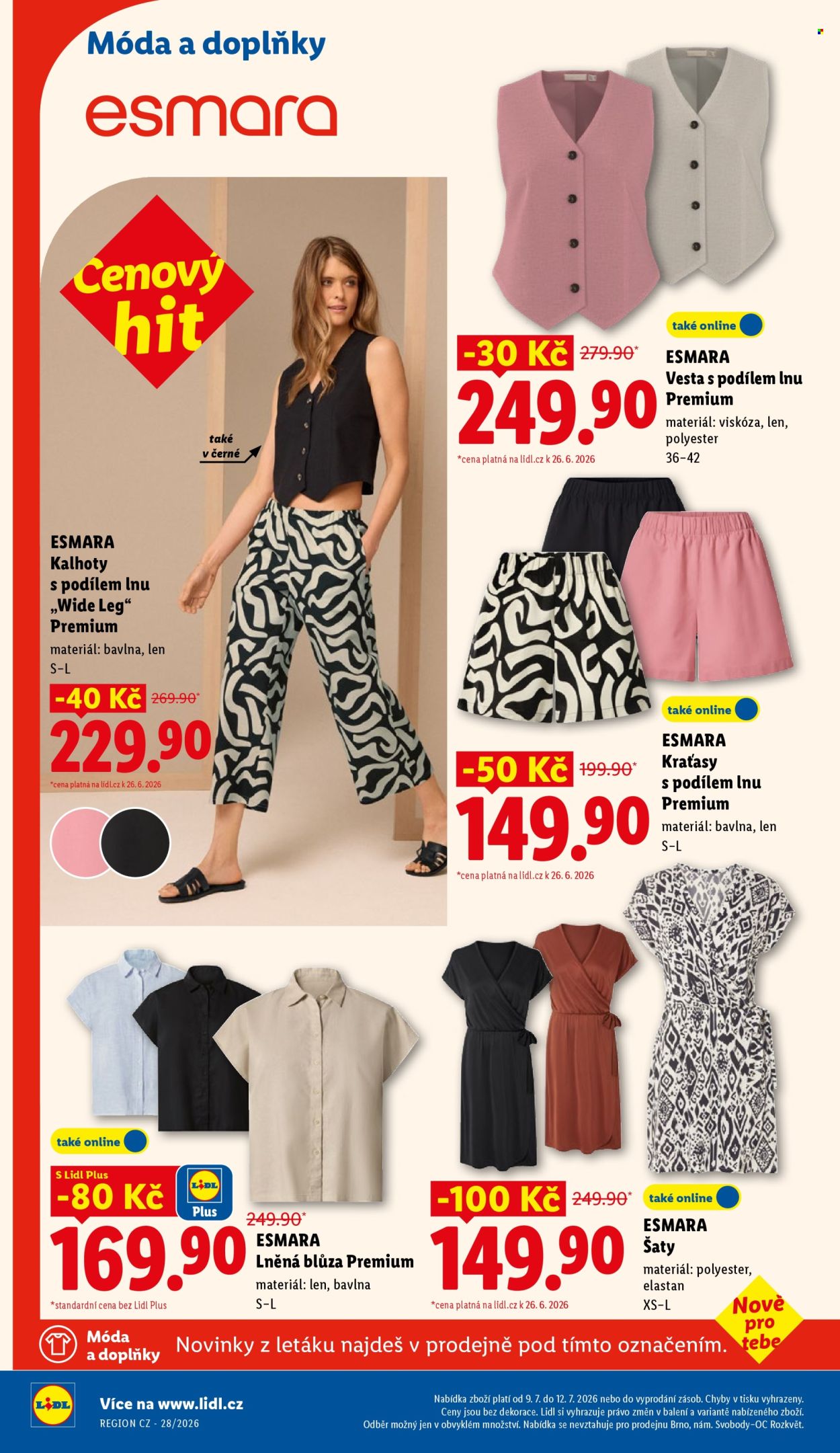 Leták Lidl - 9.7.2026 - 12.7.2026. Strana 44