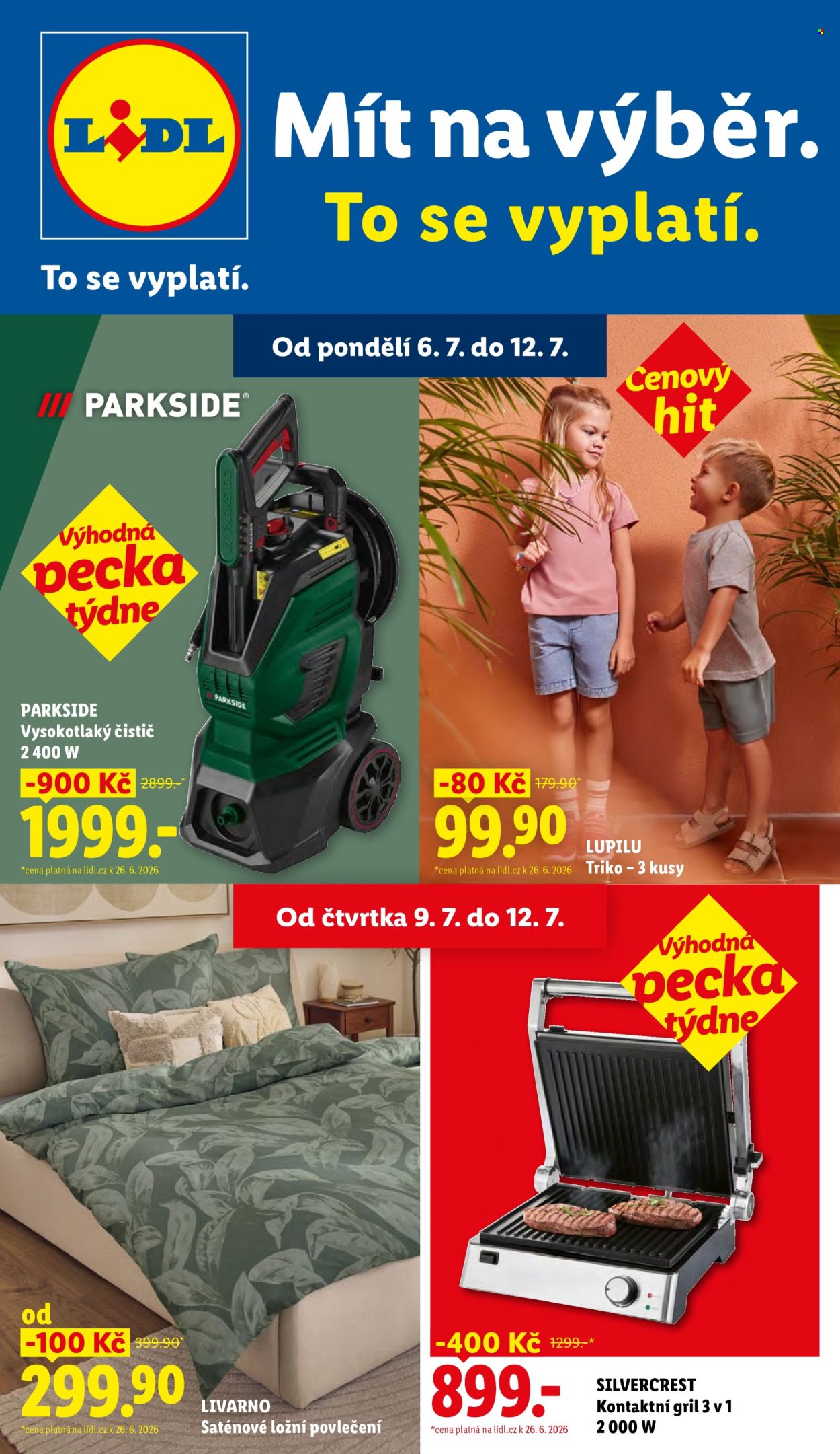 Leták Lidl - 6.7.2026 - 12.7.2026. Strana 1