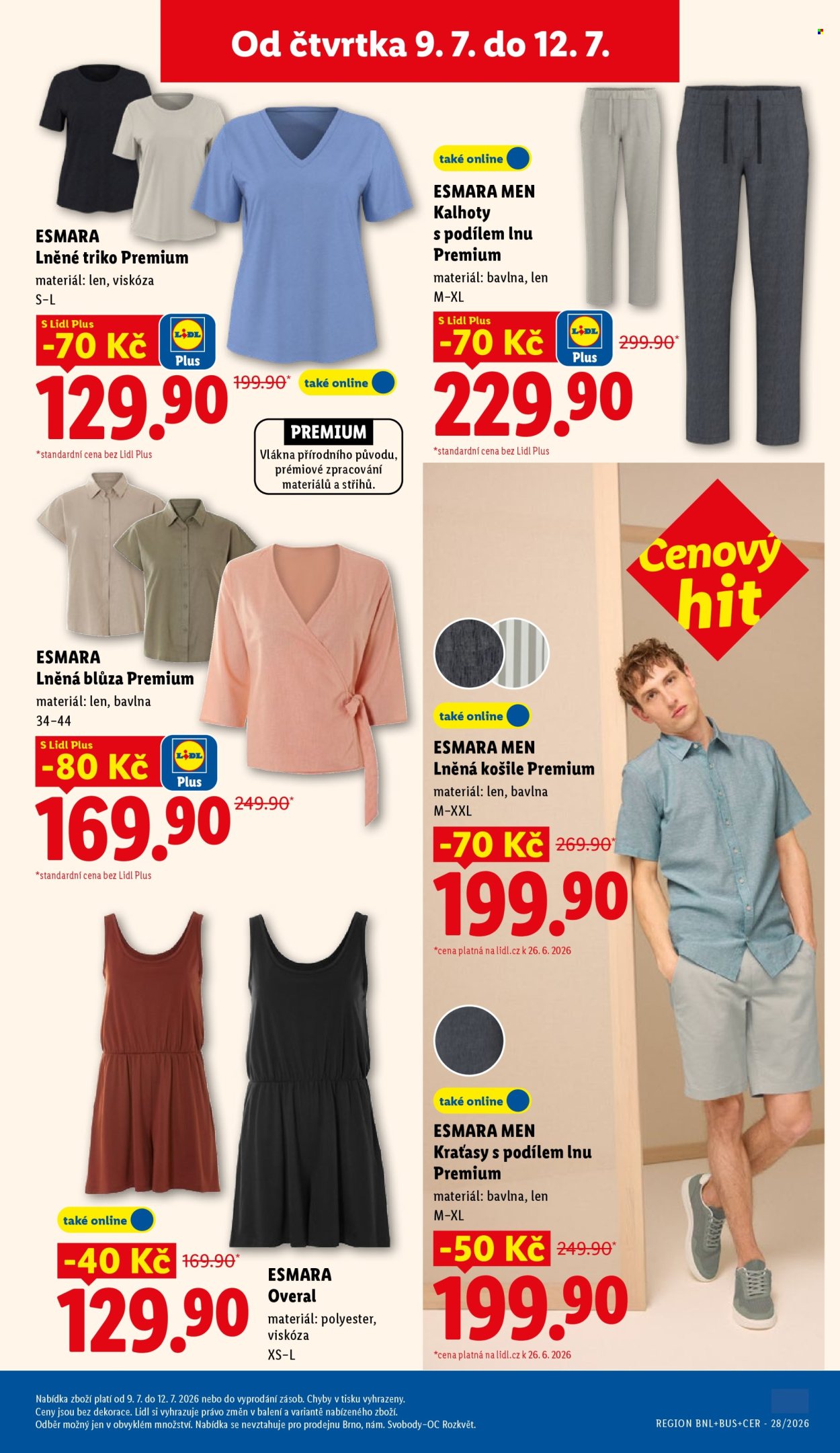 Leták Lidl - 6.7.2026 - 12.7.2026. Strana 21