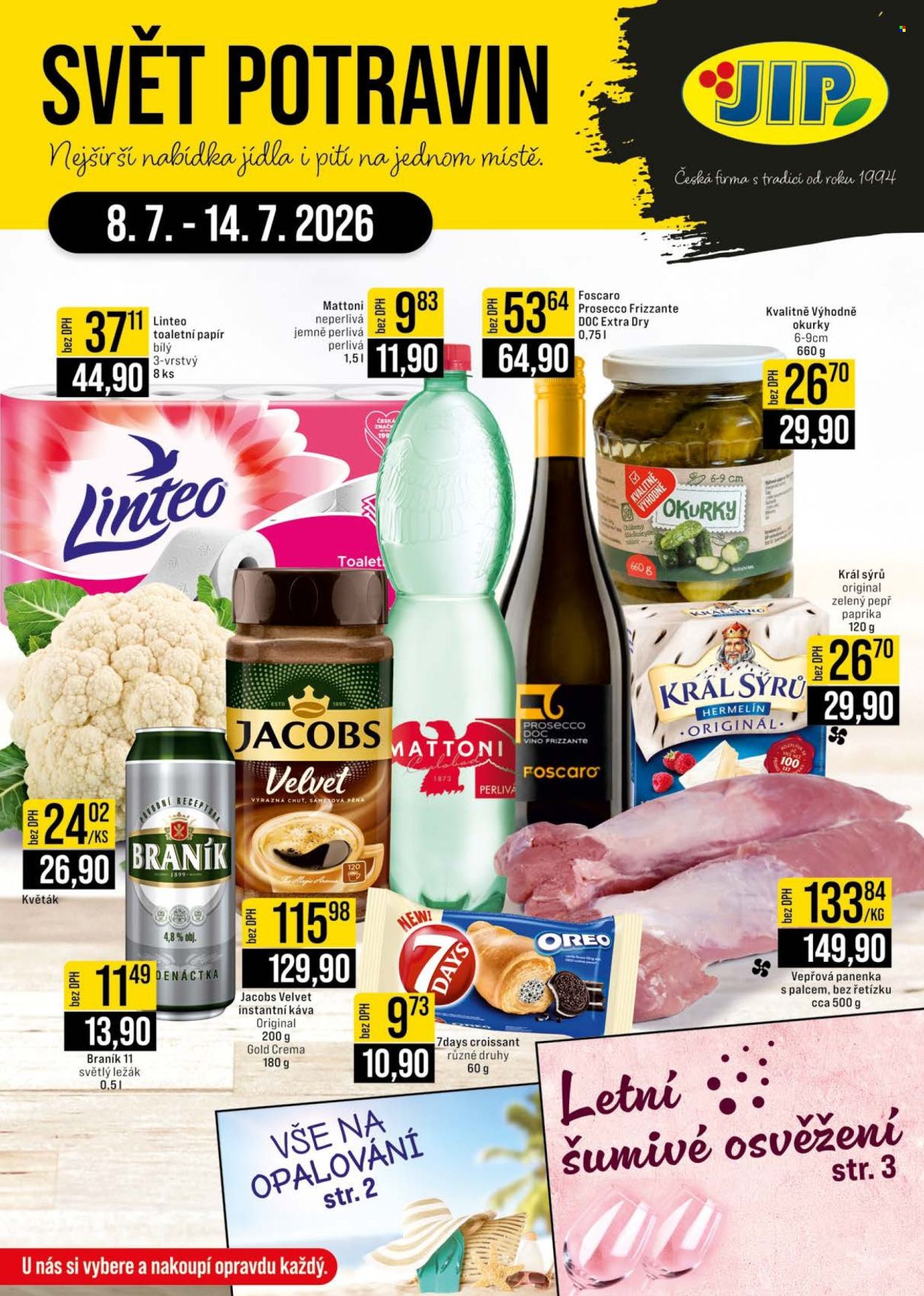Leták JIP - 8.7.2026 - 14.7.2026. Strana 1