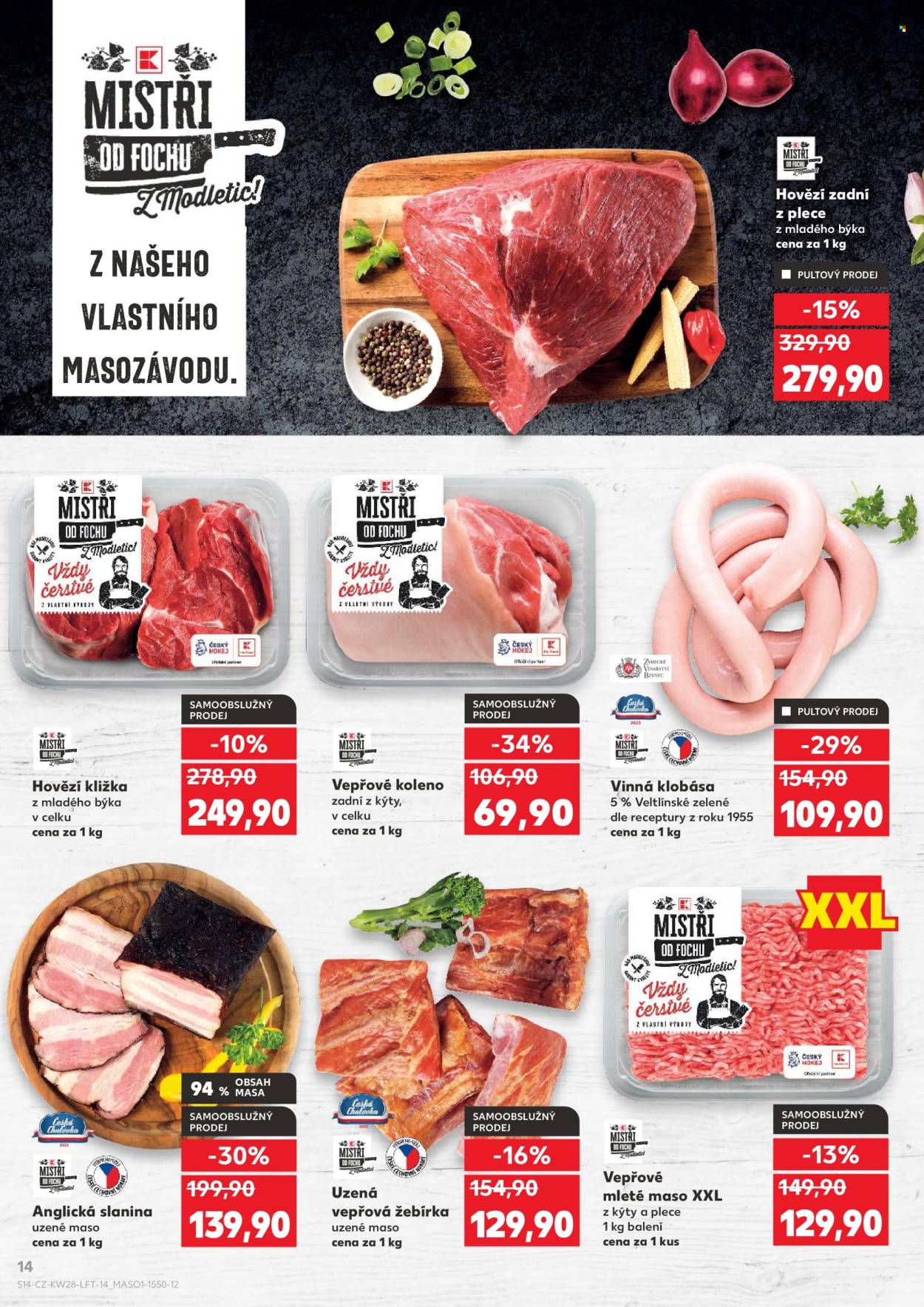 Leták Kaufland - 8.7.2026 - 14.7.2026. Strana 14