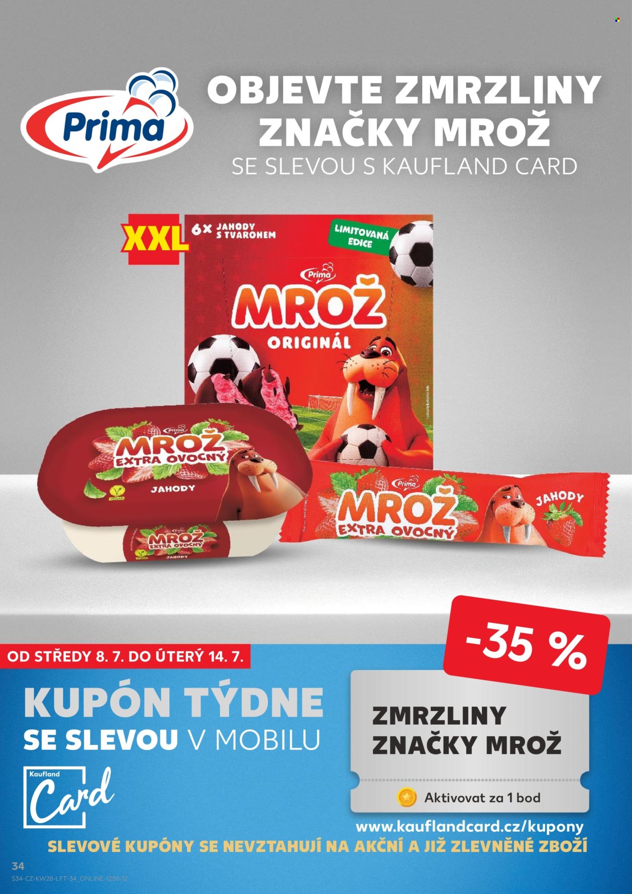 Leták Kaufland - 8.7.2026 - 14.7.2026. Strana 34