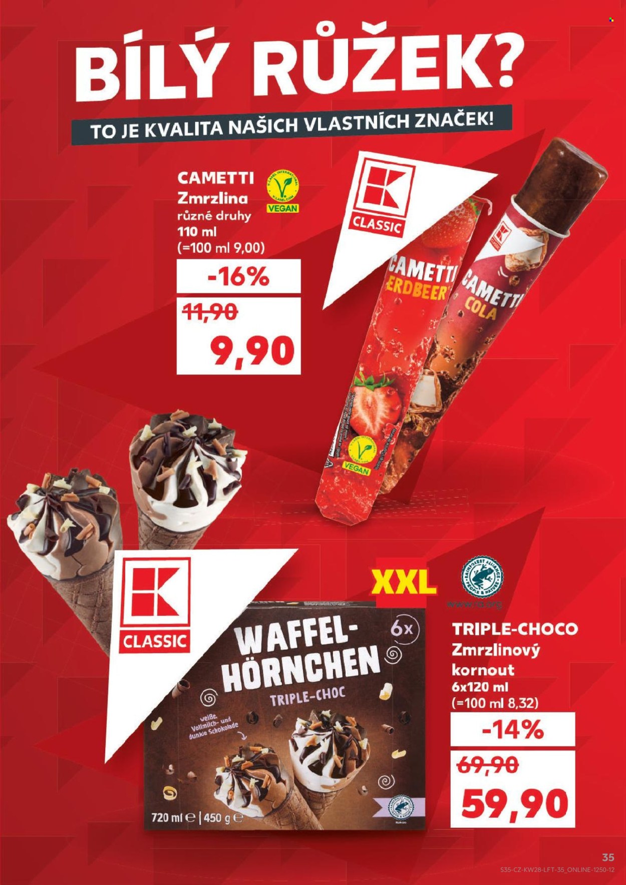 Leták Kaufland - 8.7.2026 - 14.7.2026. Strana 35