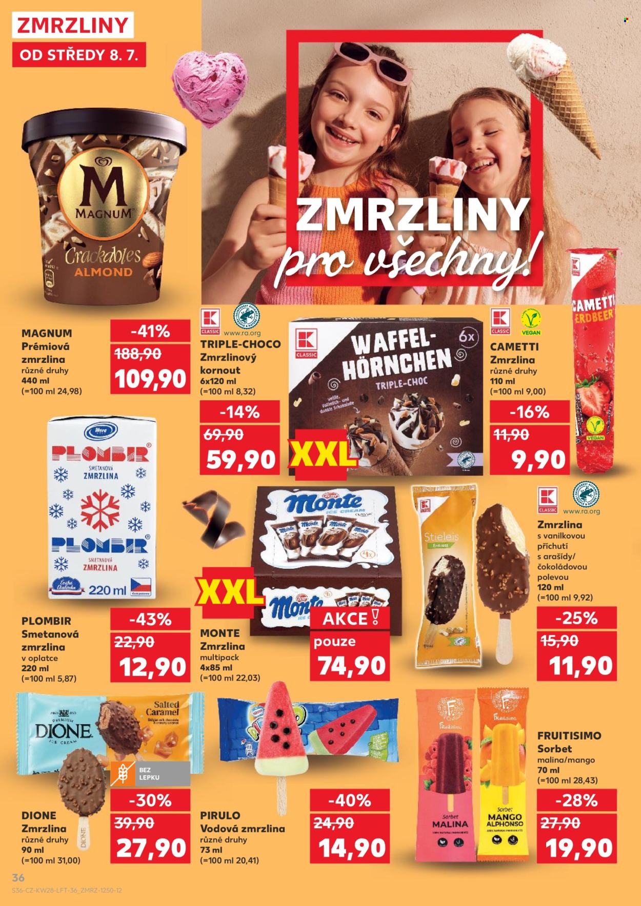 Leták Kaufland - 8.7.2026 - 14.7.2026. Strana 36